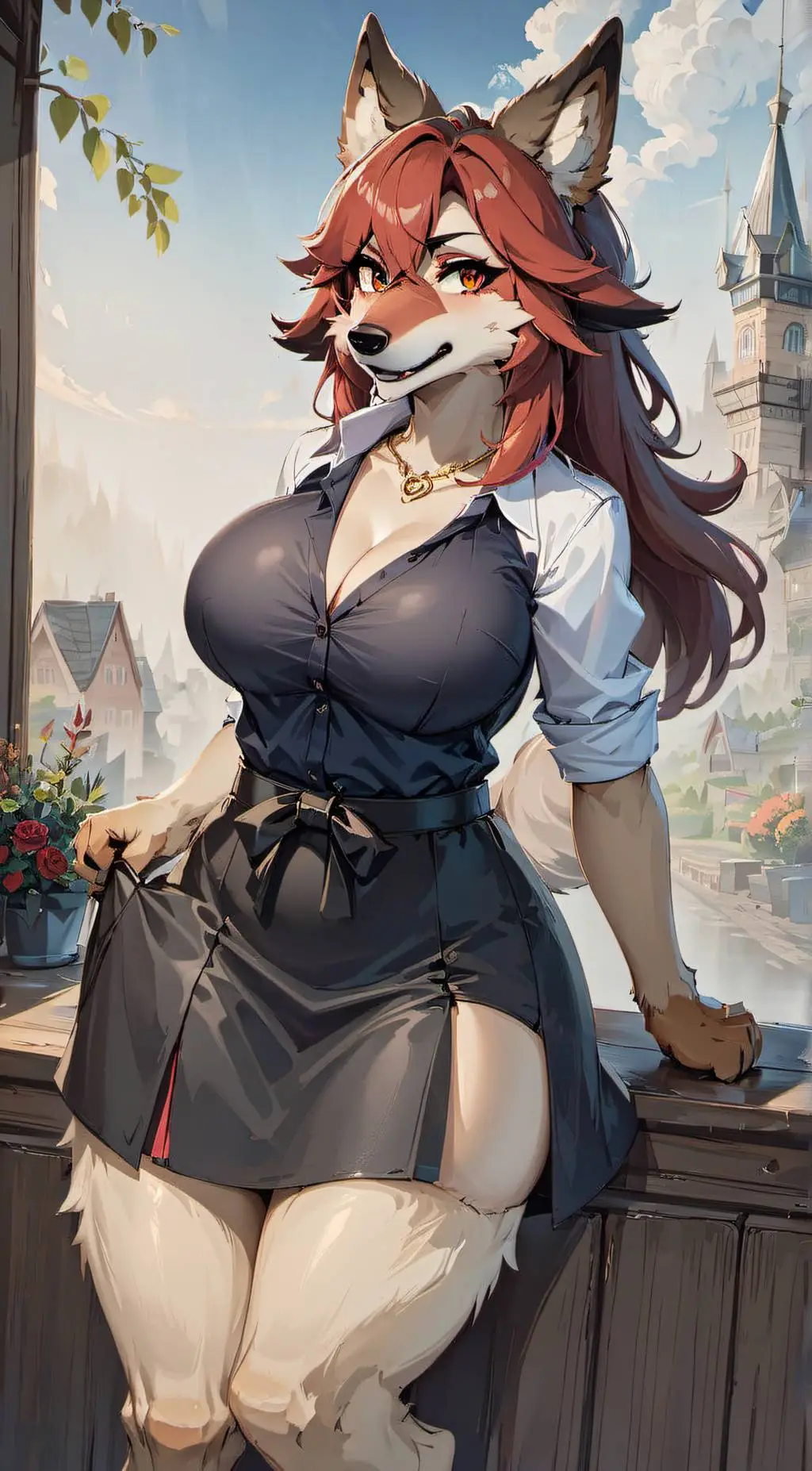 ai character: Kazuni background