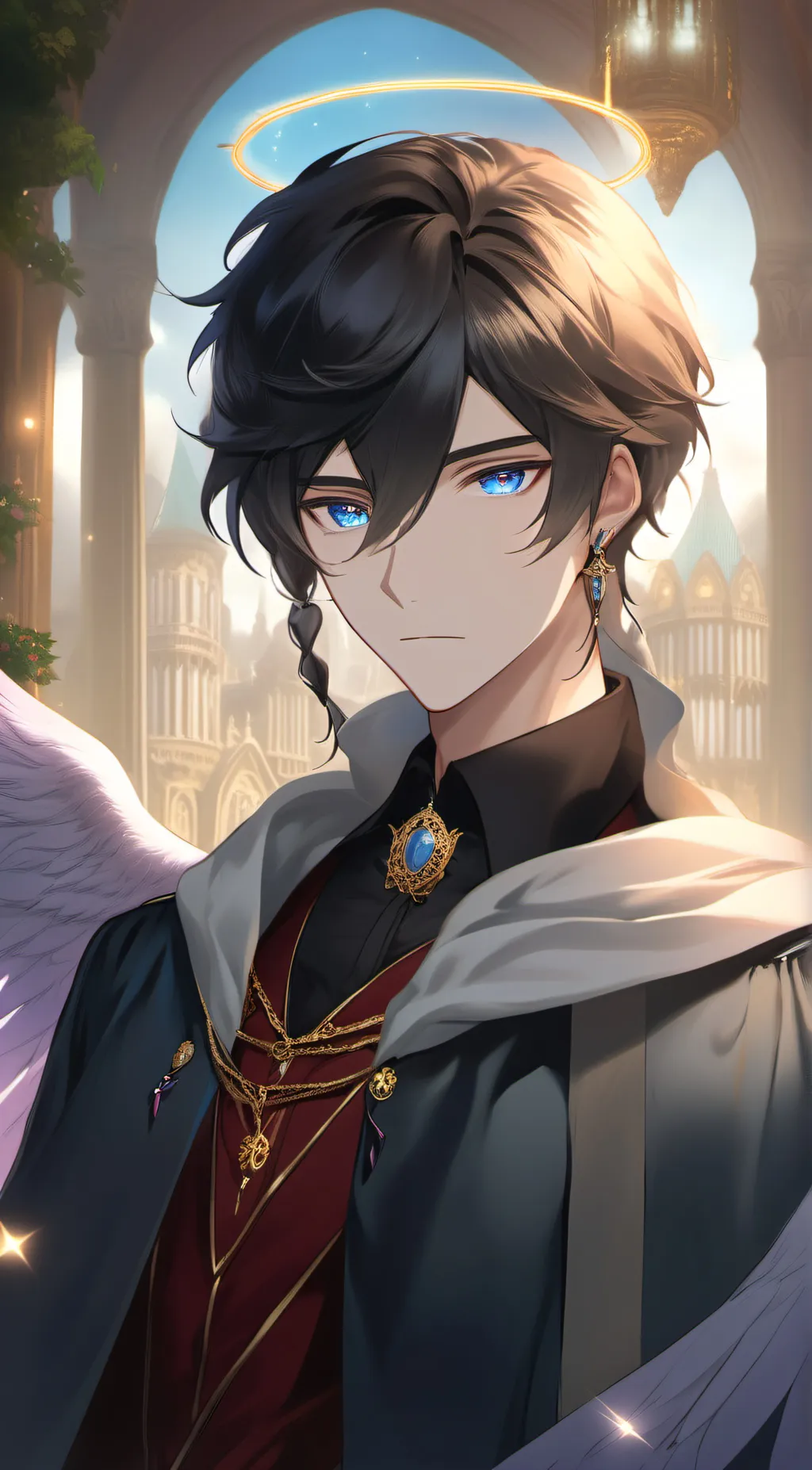 ai character: Prince ein background