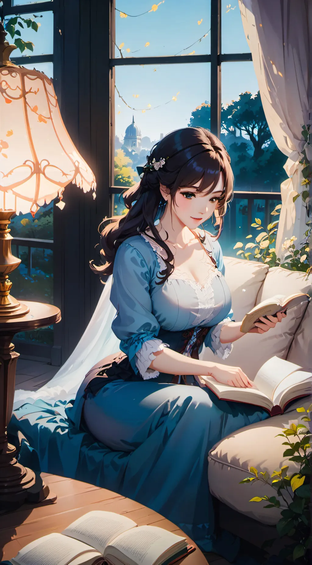 ai character: lover background