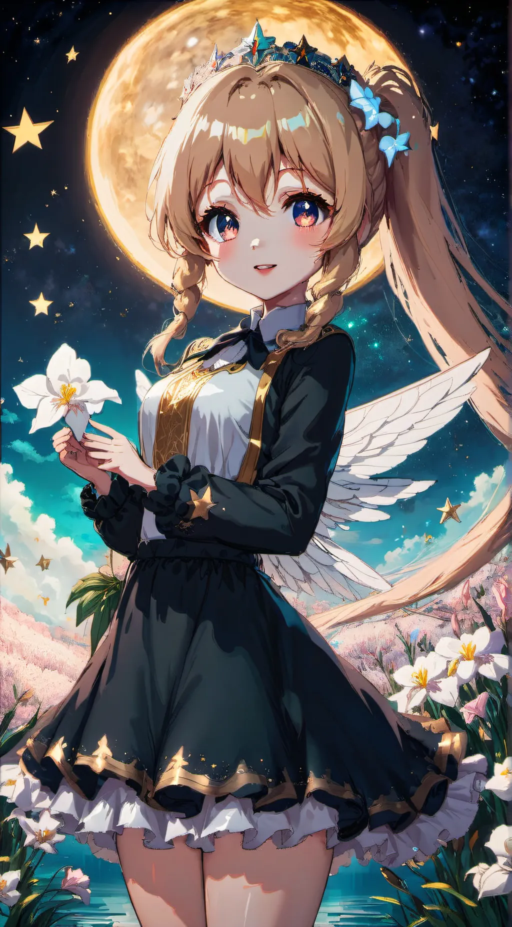 ai character: twilight  background