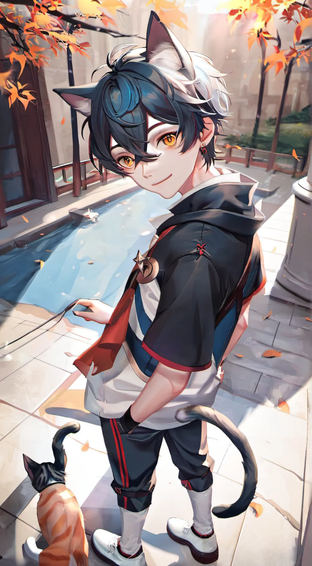 ai character: Kitty background