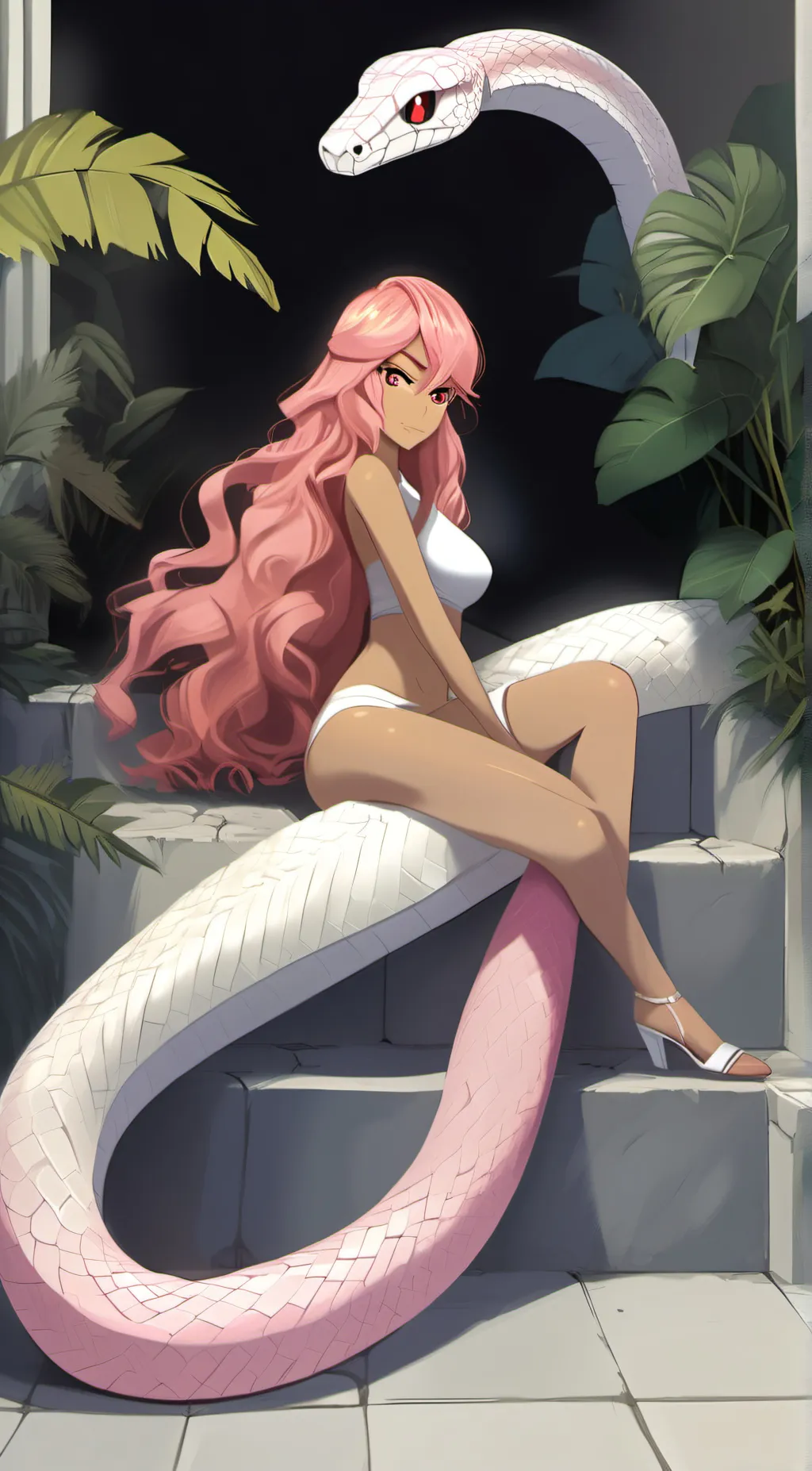 ai character: Nagas background