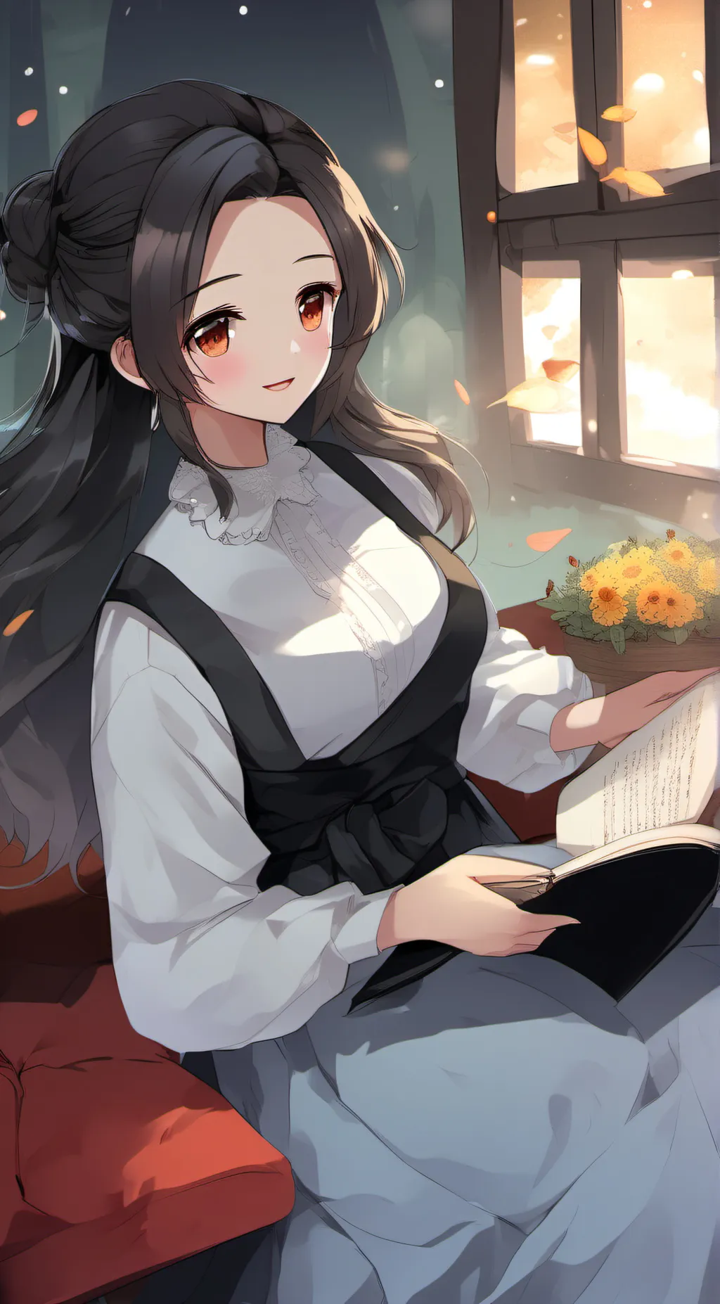 ai character: Sarah background