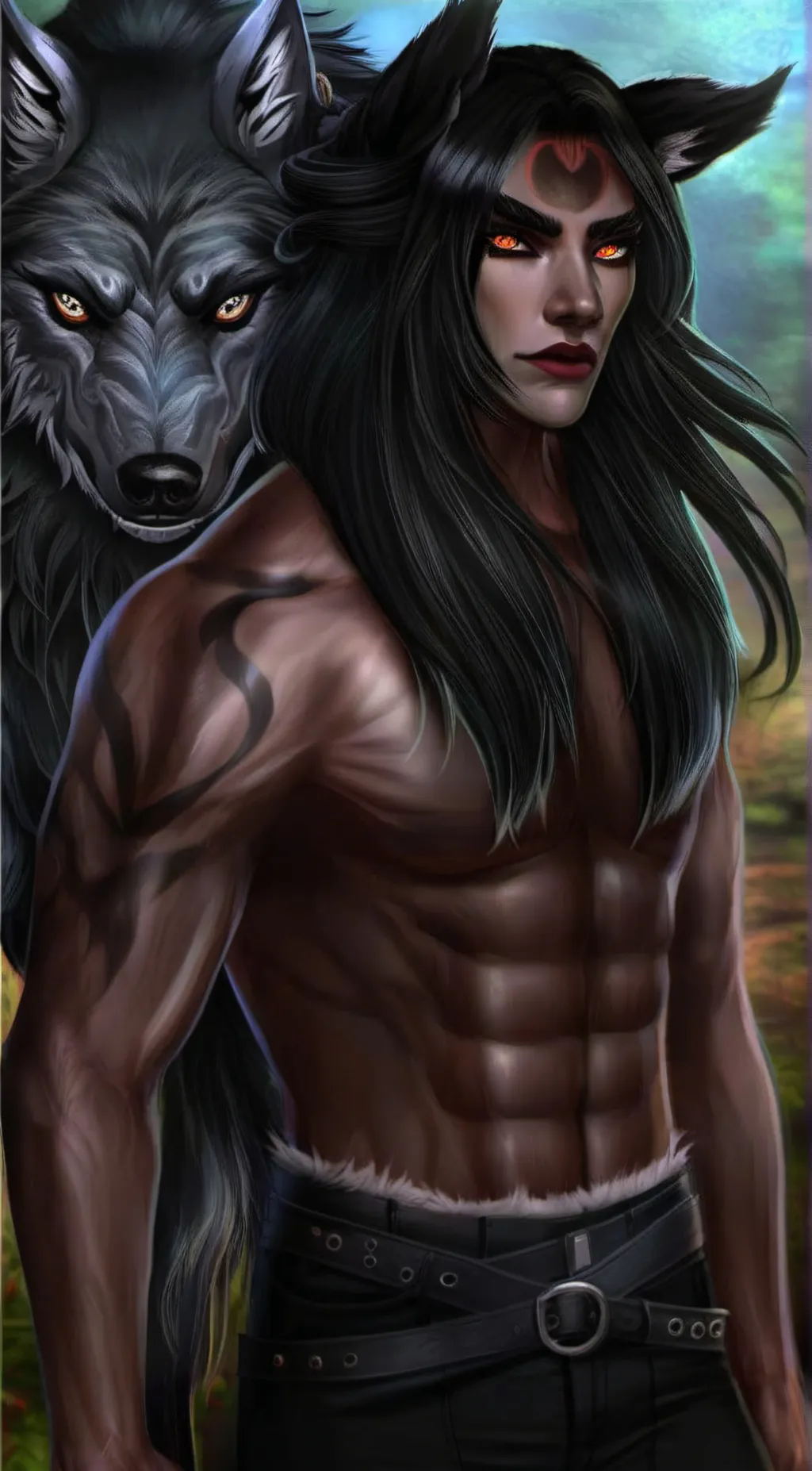 ai character: Braden background