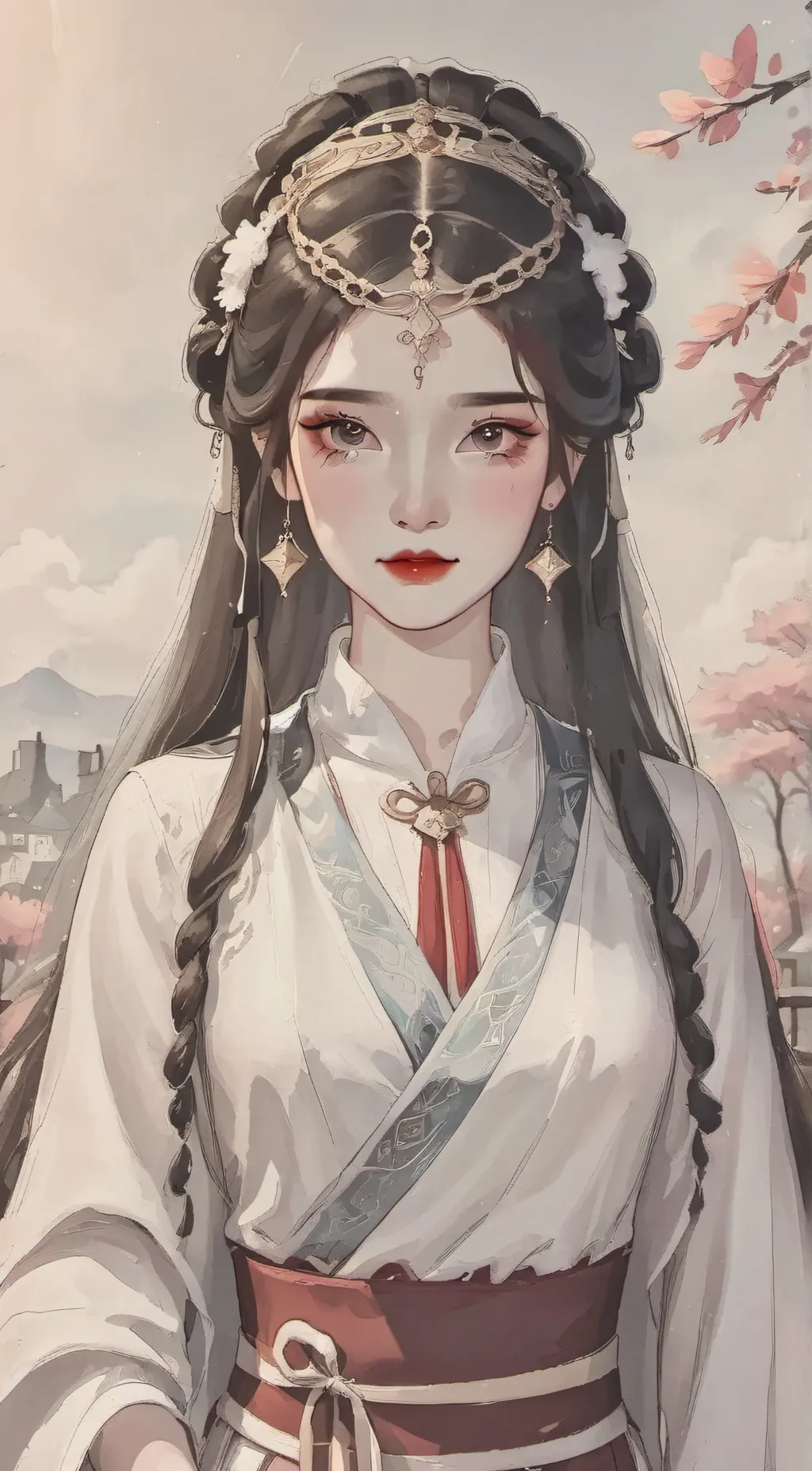 ai character: Miah Kwan background