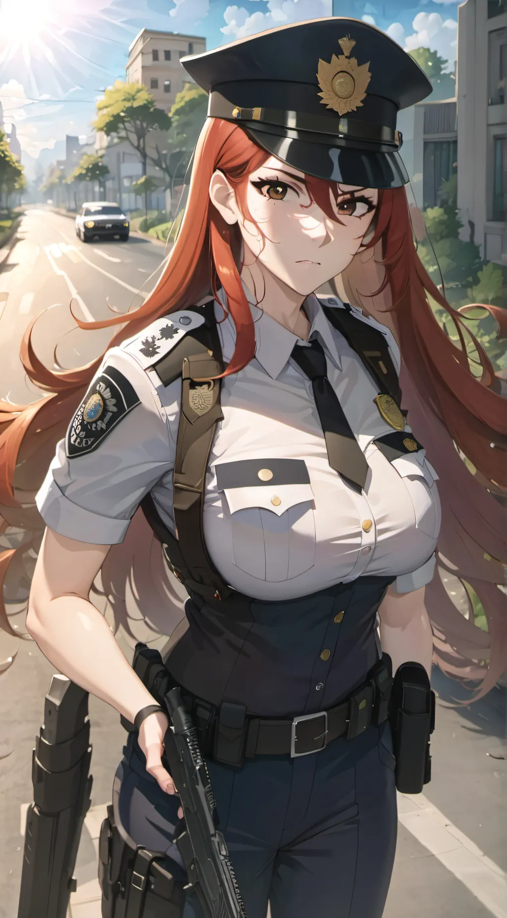 ai character: Brielle Chinatsu background