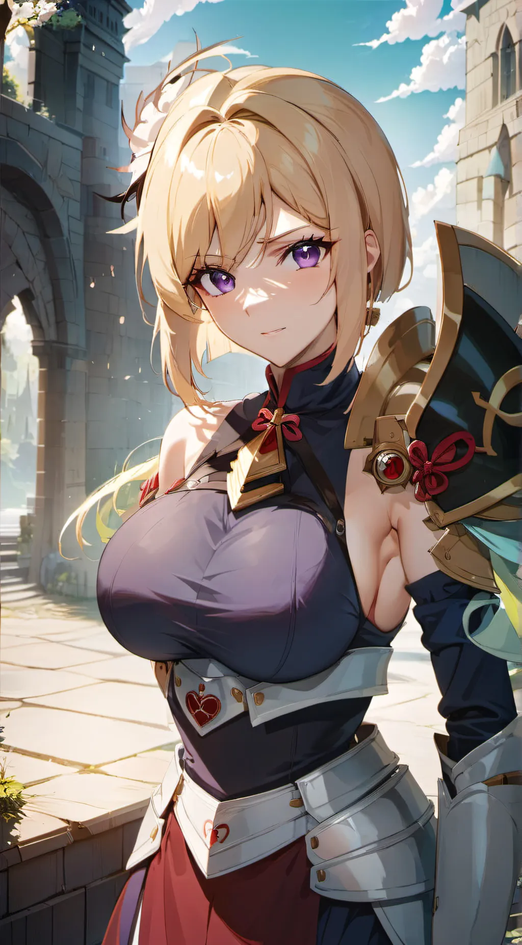 ai character: Rose background