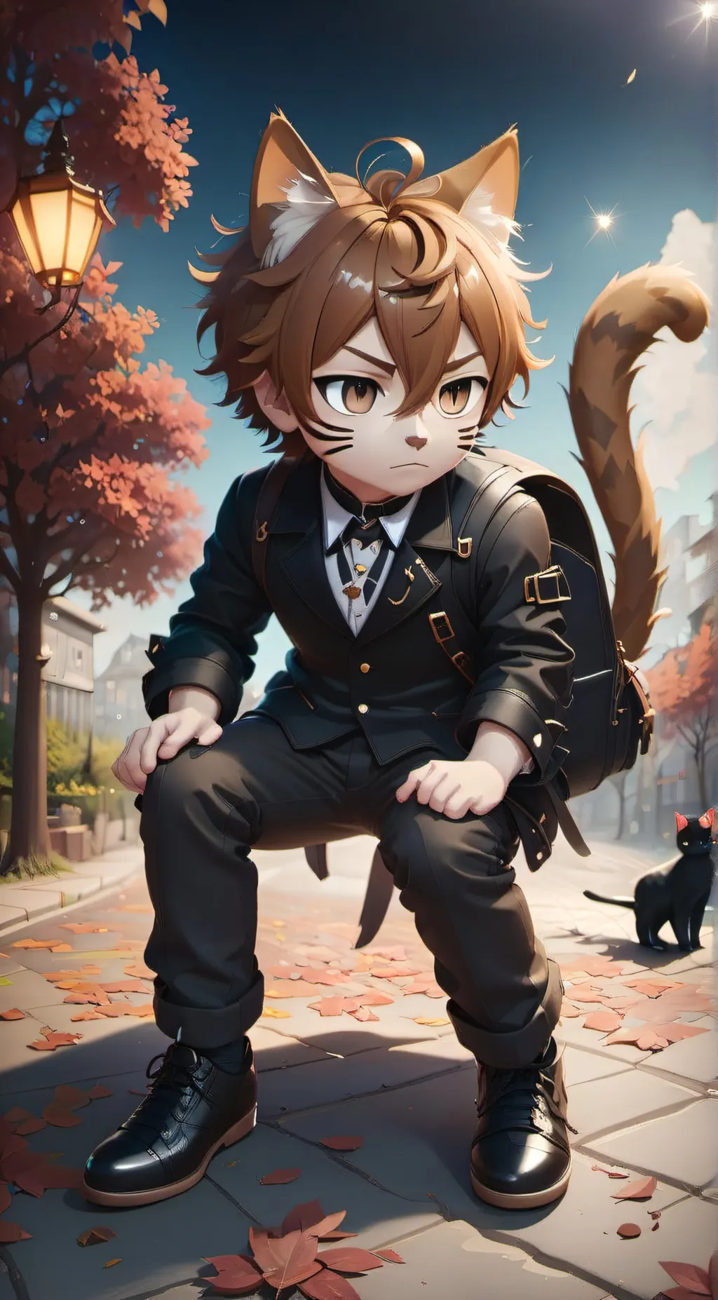 ai character: Jack Black background