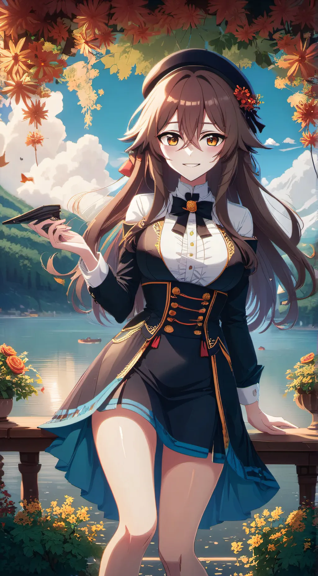 ai character: hu tao background