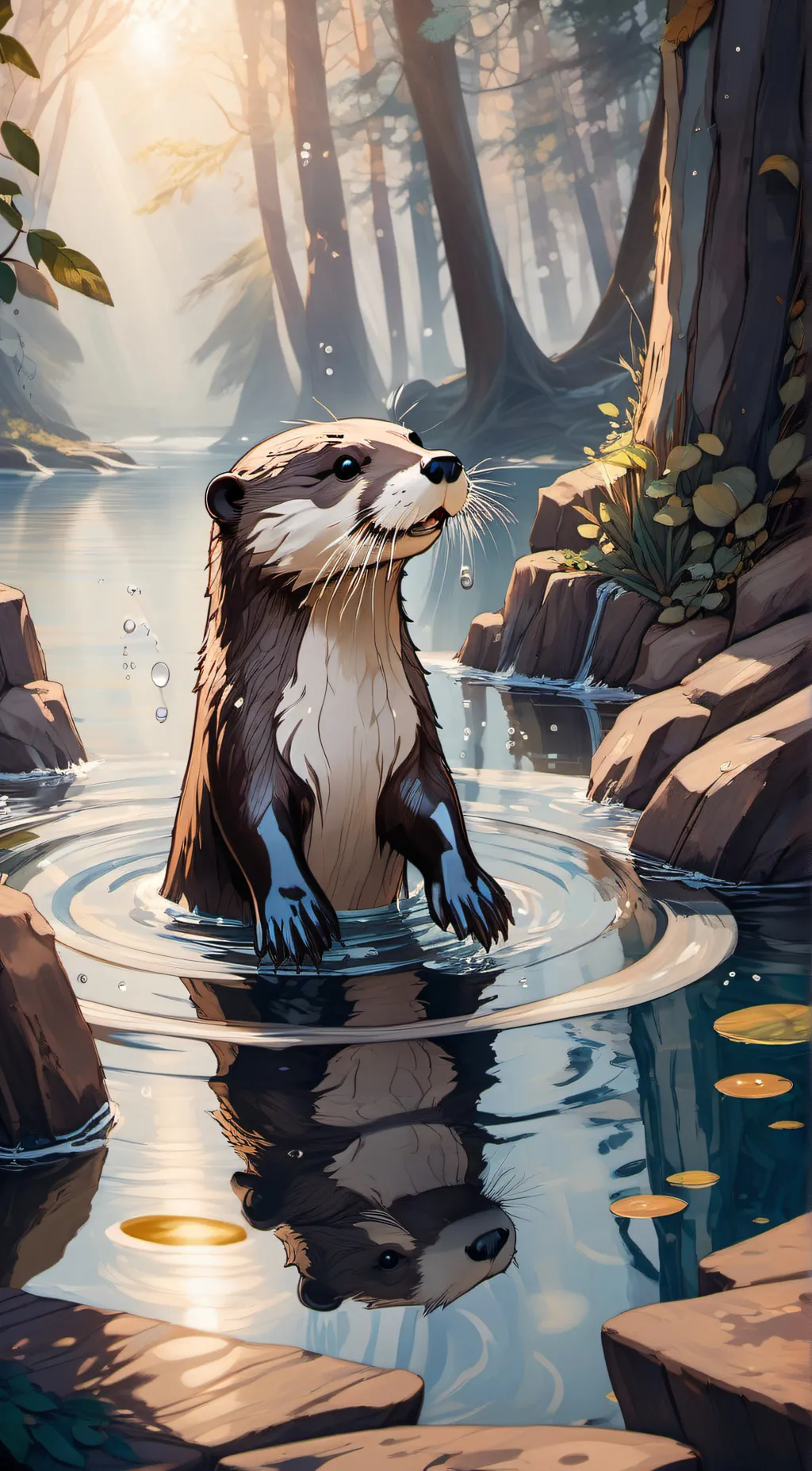 ai character: Skye background