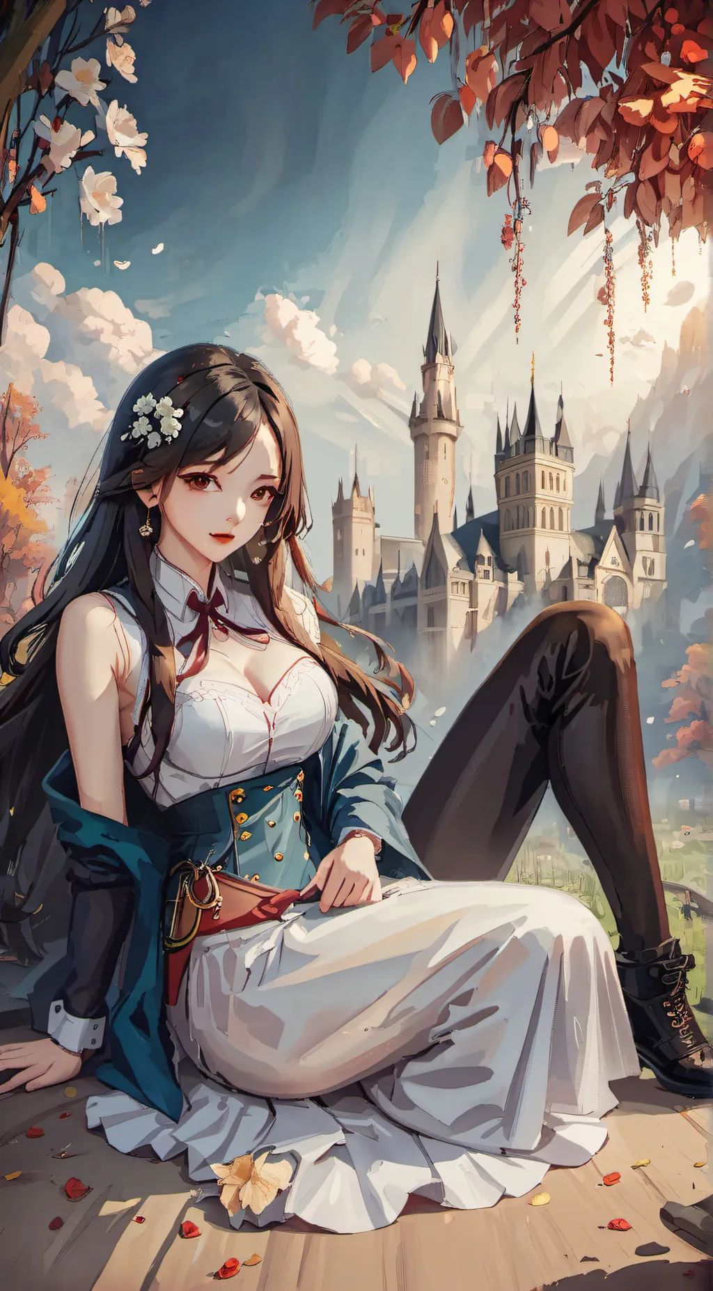 ai character: Lily background