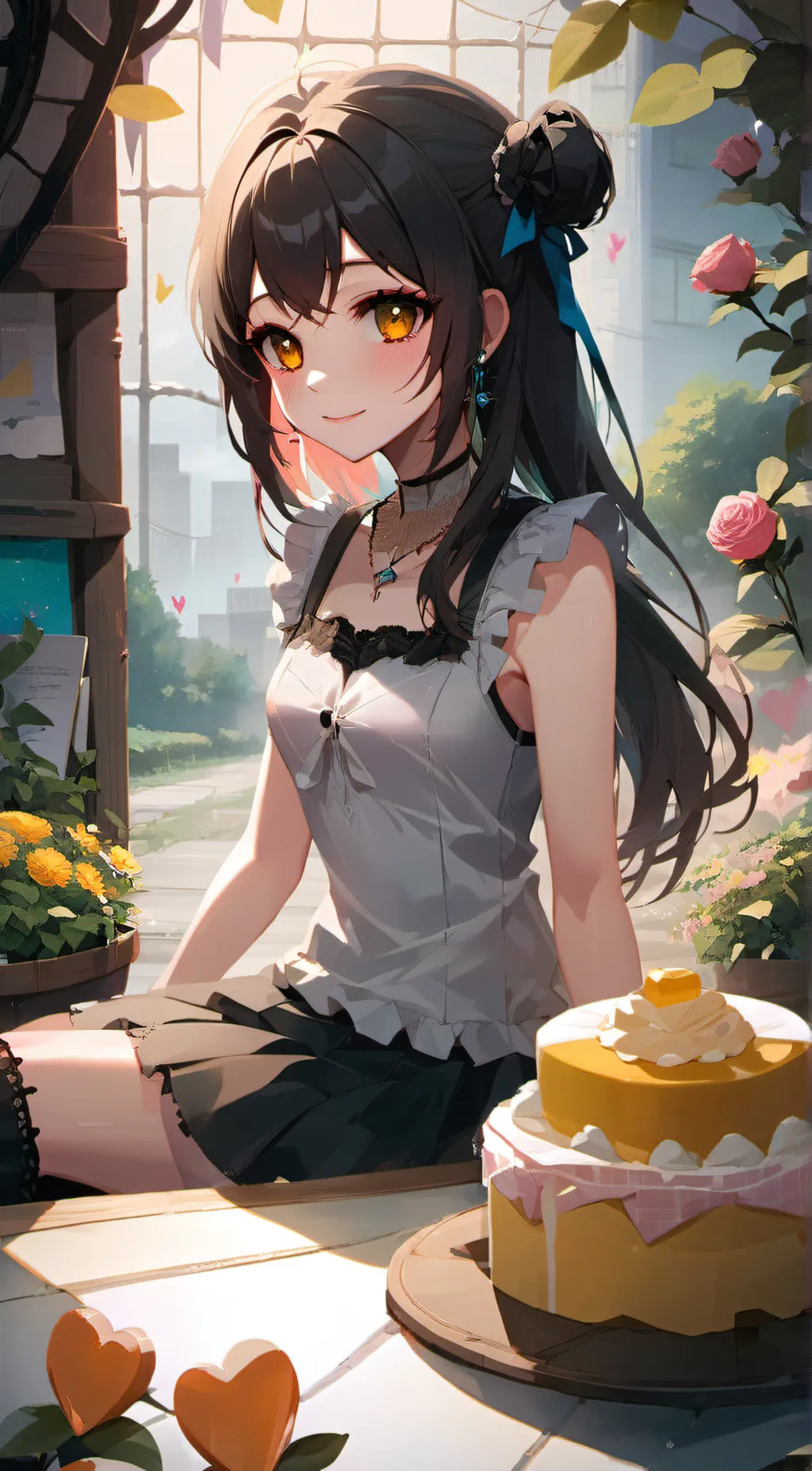 ai character: Leah background