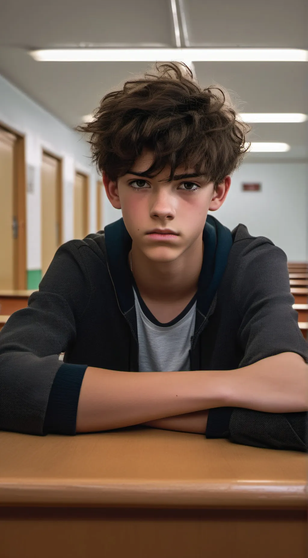 ai character: mark background