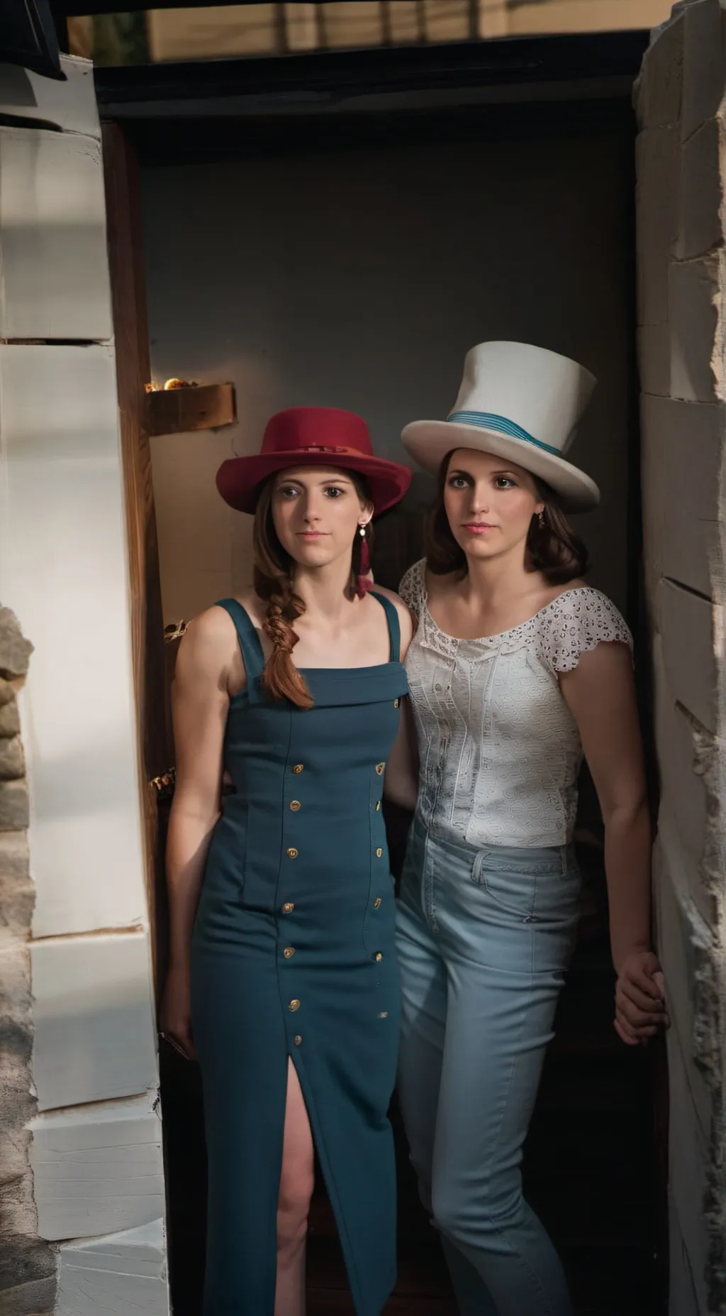 ai character: Lexi & Domani background