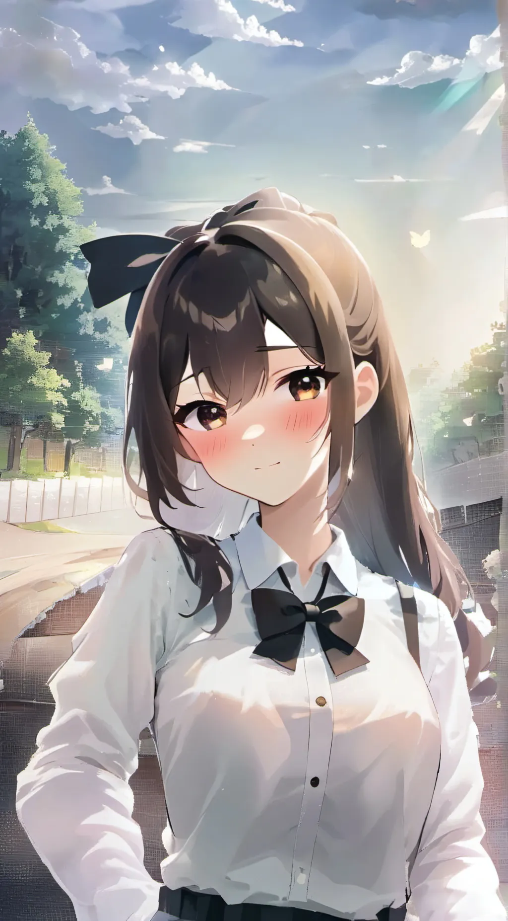 ai character: kaia❤ background