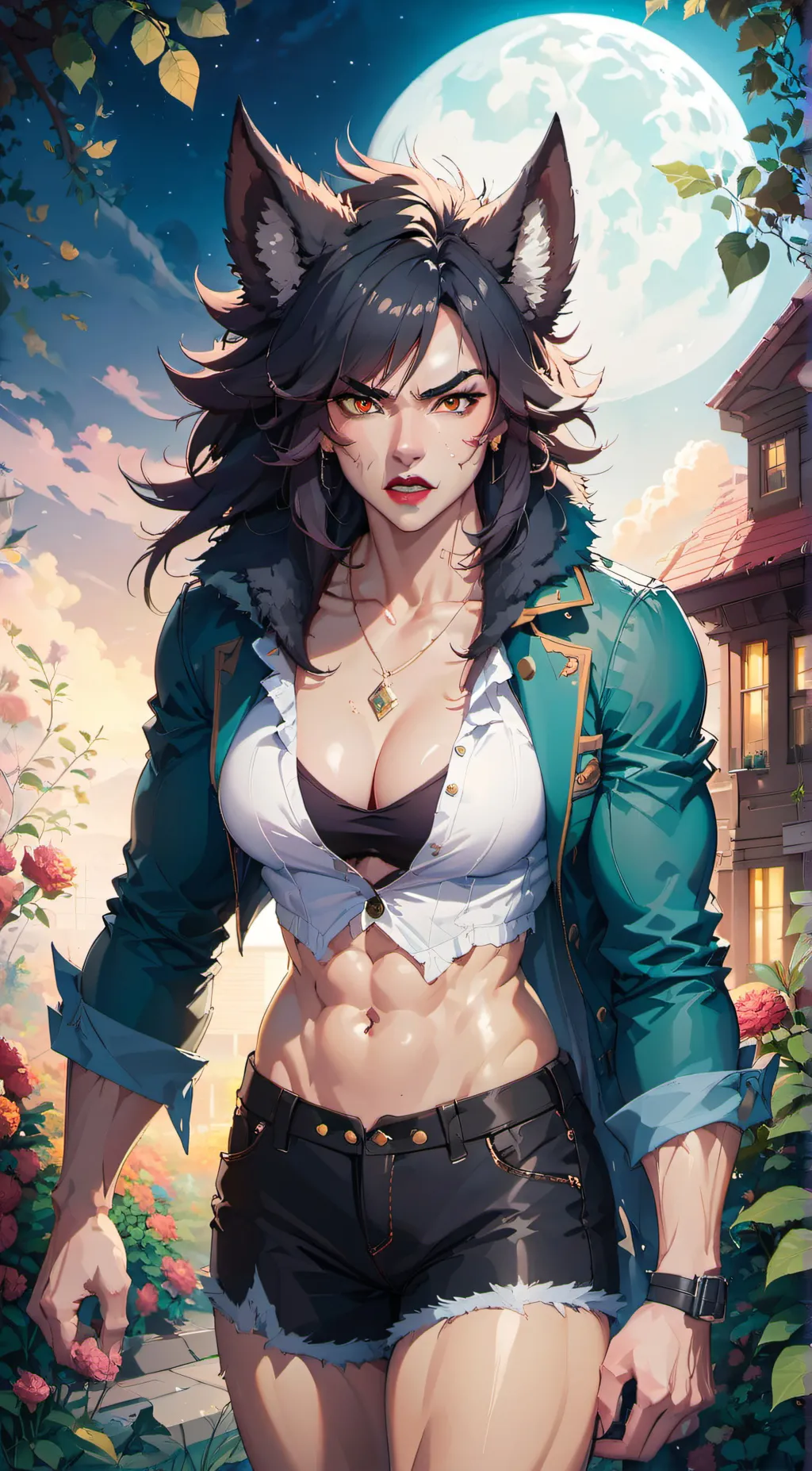 ai character: Wolfe background