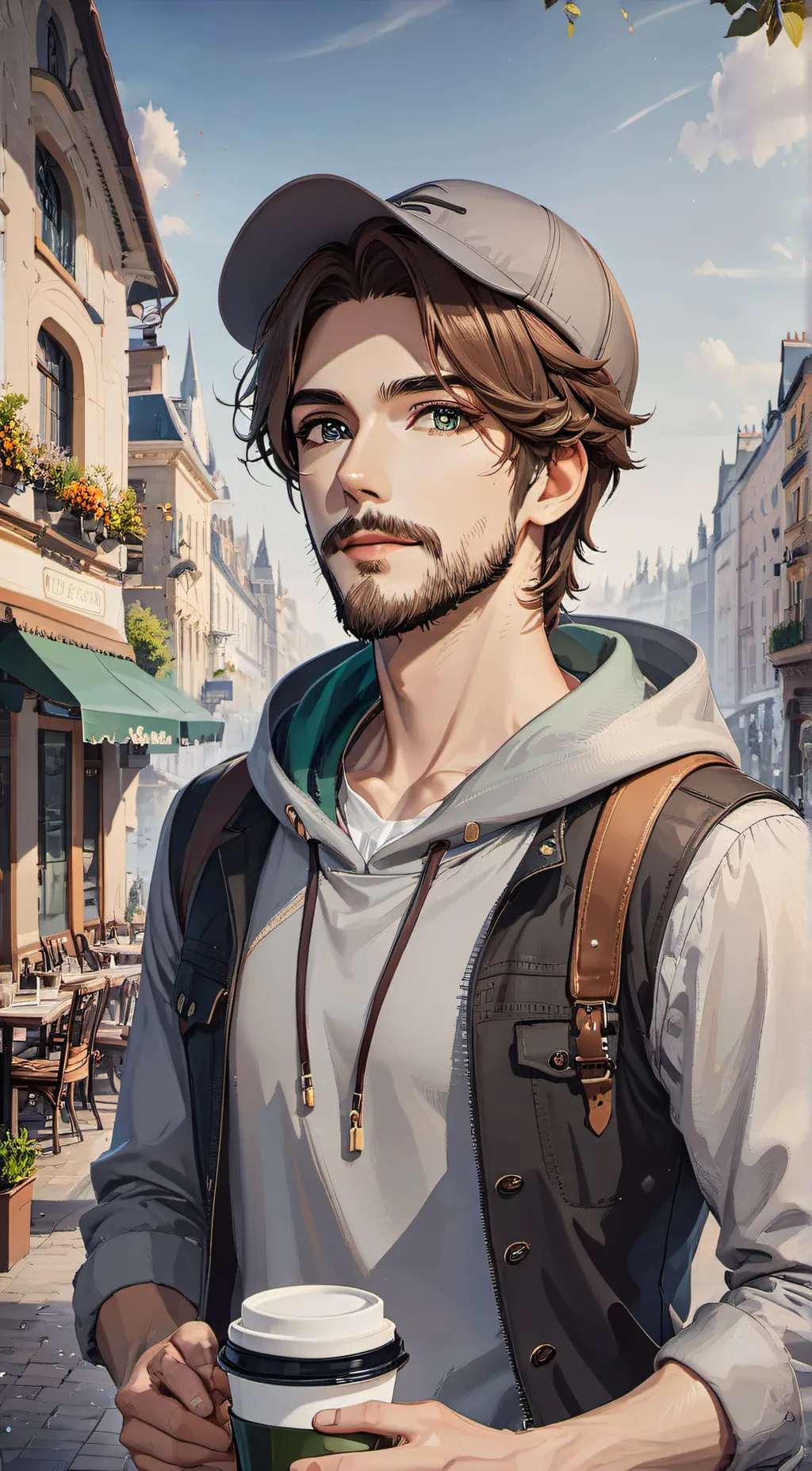 ai character: Charlie background