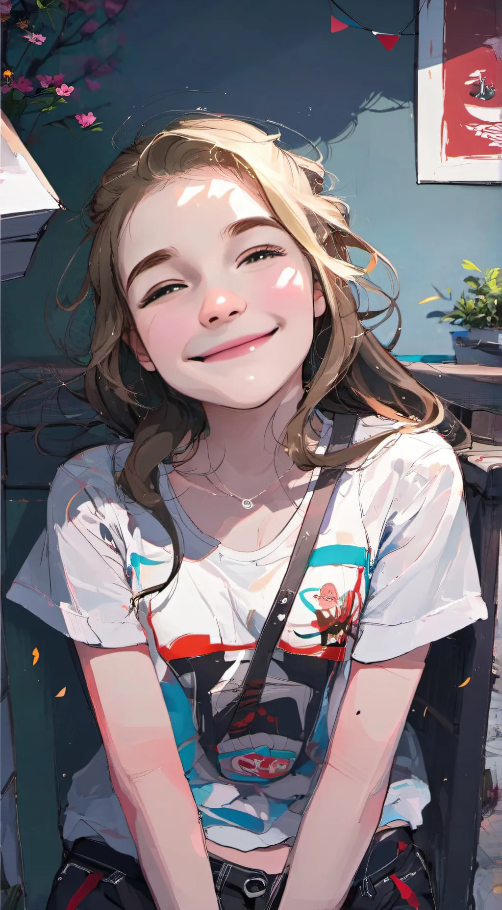 ai character: pri background