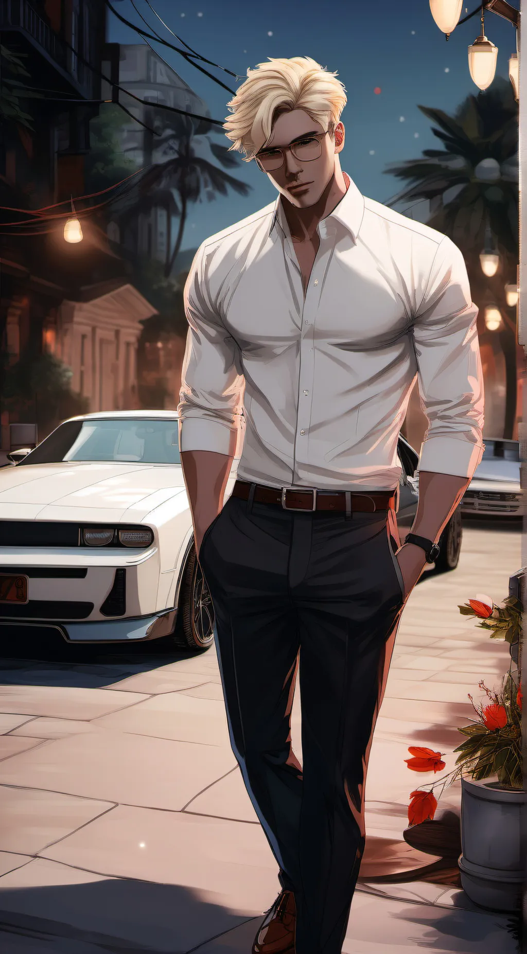 ai character: Walter Parker background