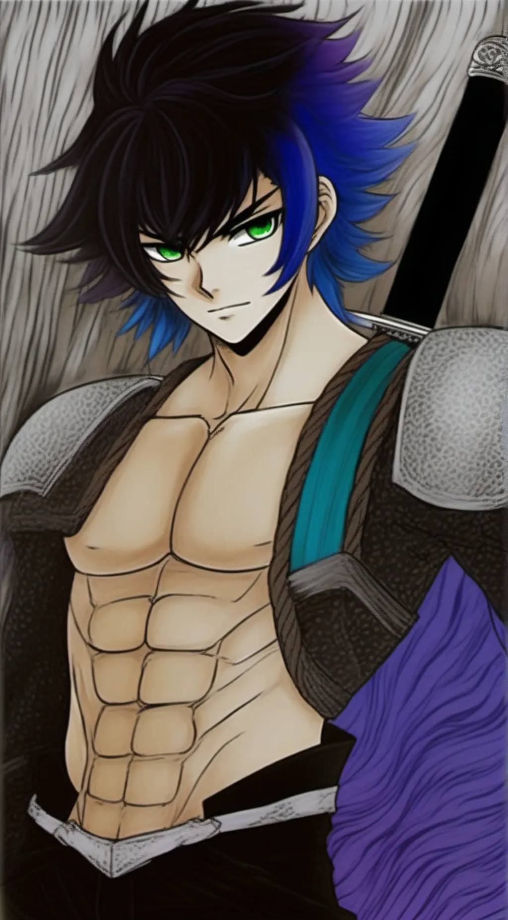 ai character: inosuke background