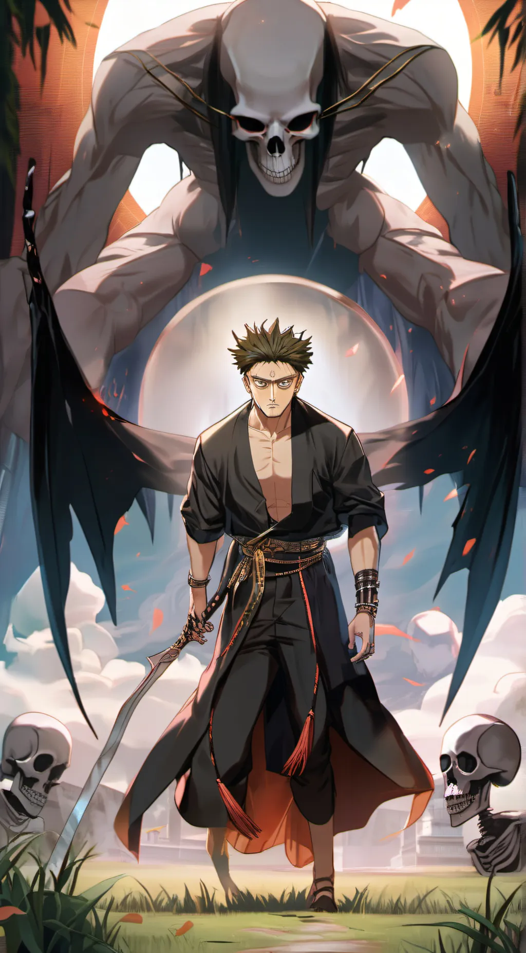 ai character: Gyomel  background