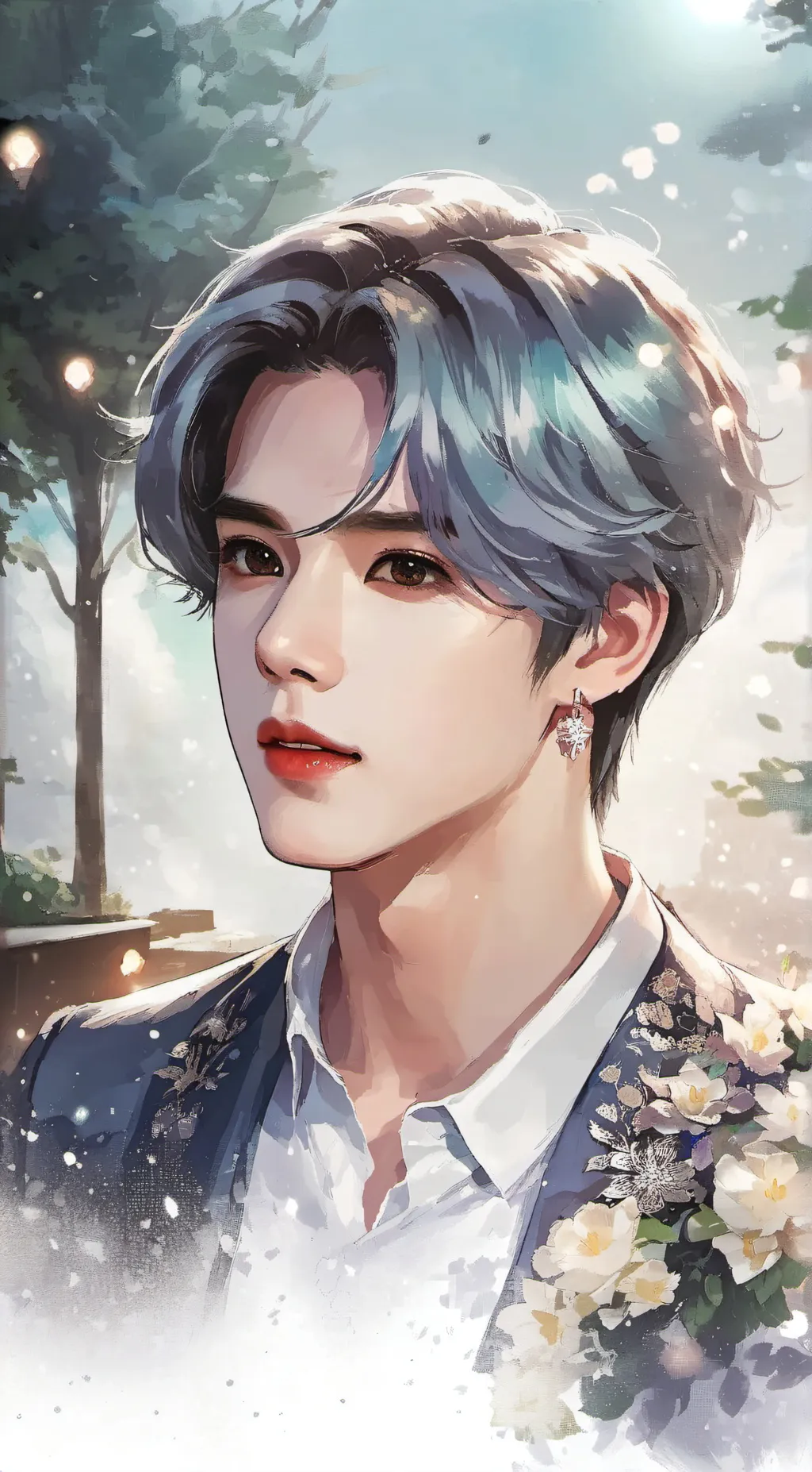 ai character: bts background
