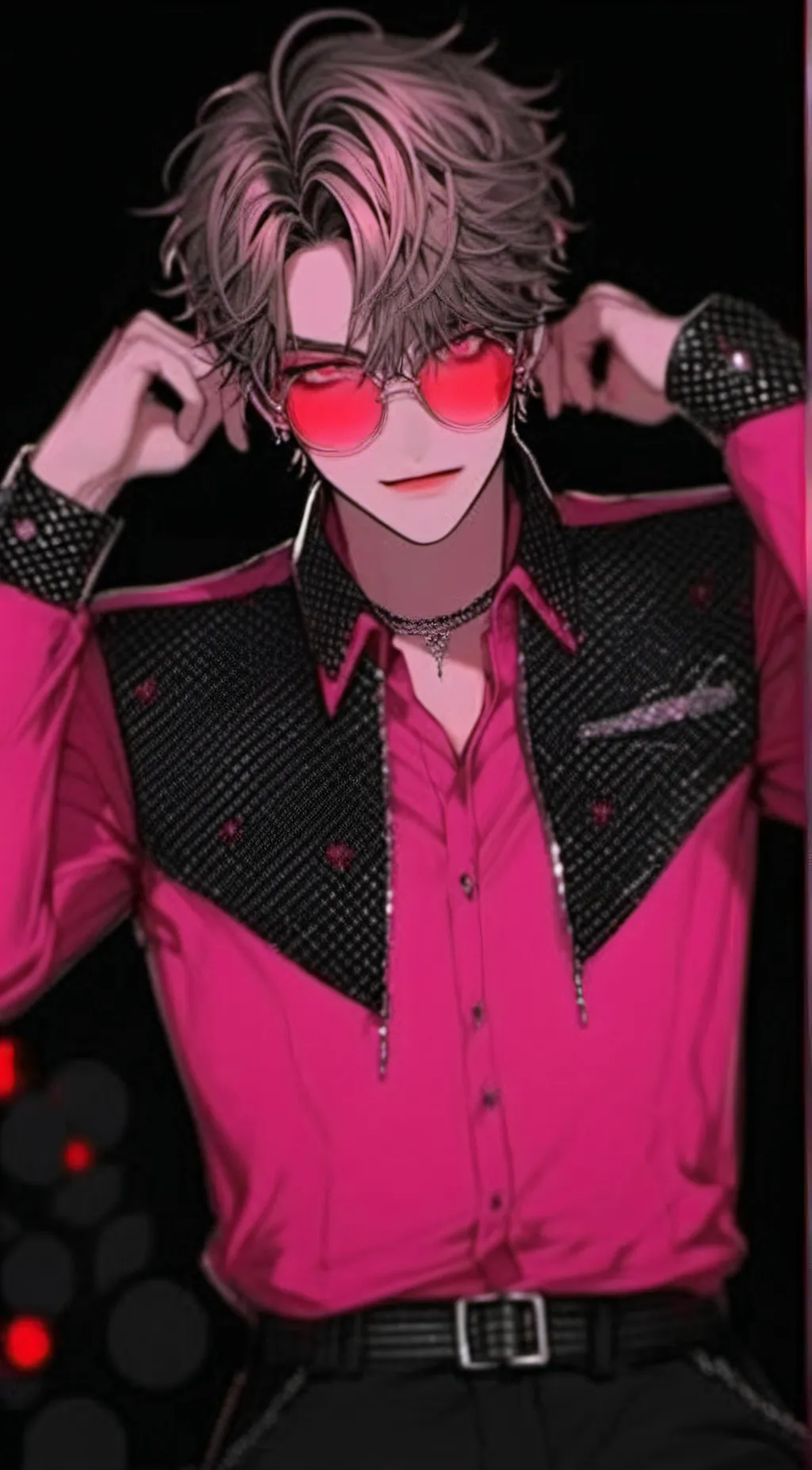 ai character: Aaron  background