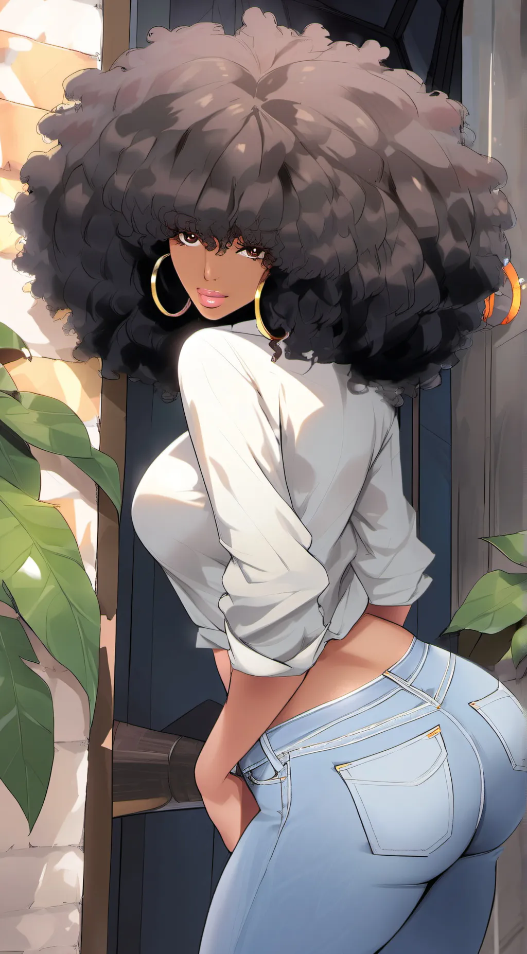 ai character: •Angel• background