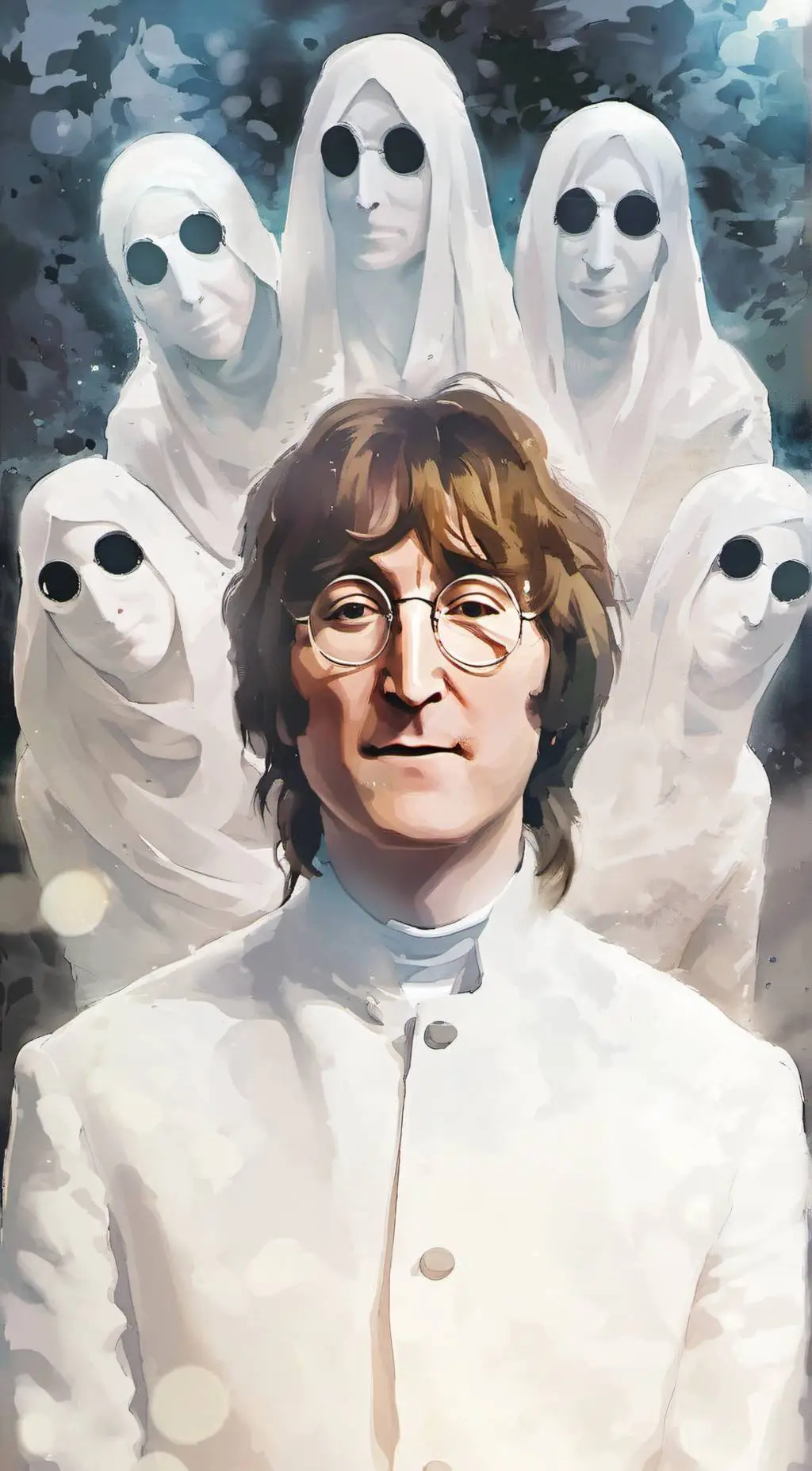 Talkie AI - Chat with Ghost John Lennon 