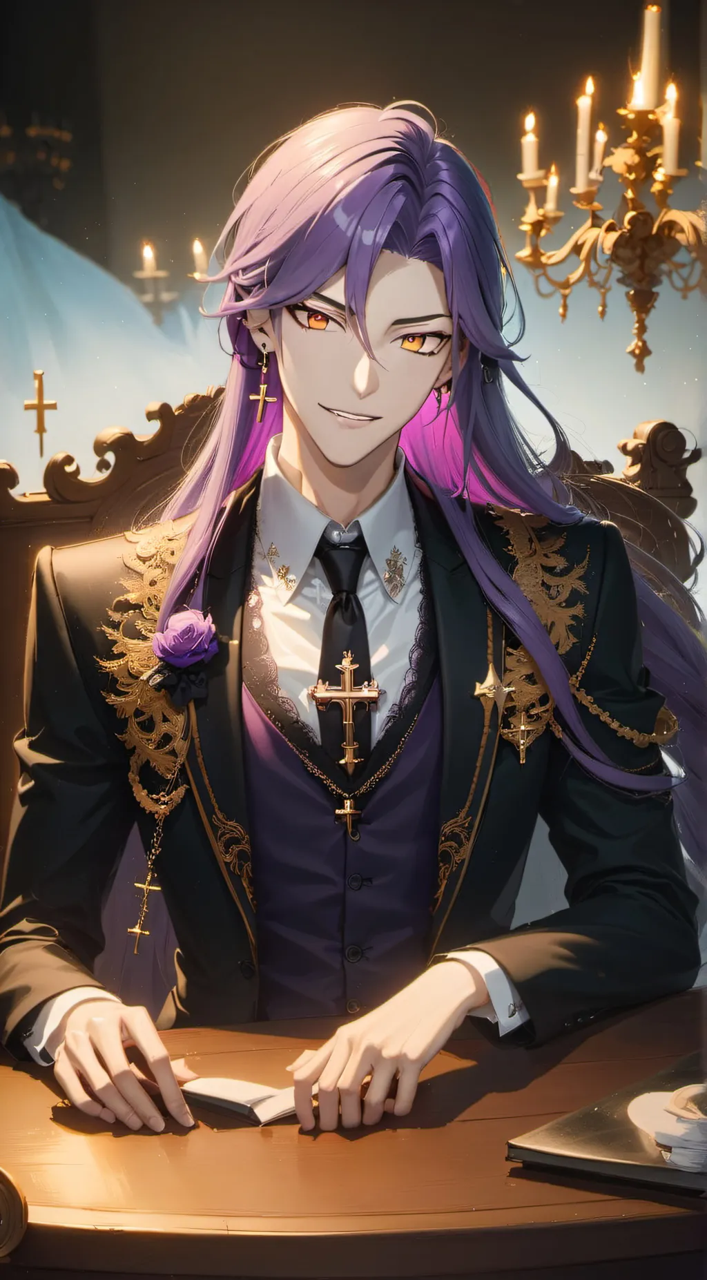 ai character: Lazarus background