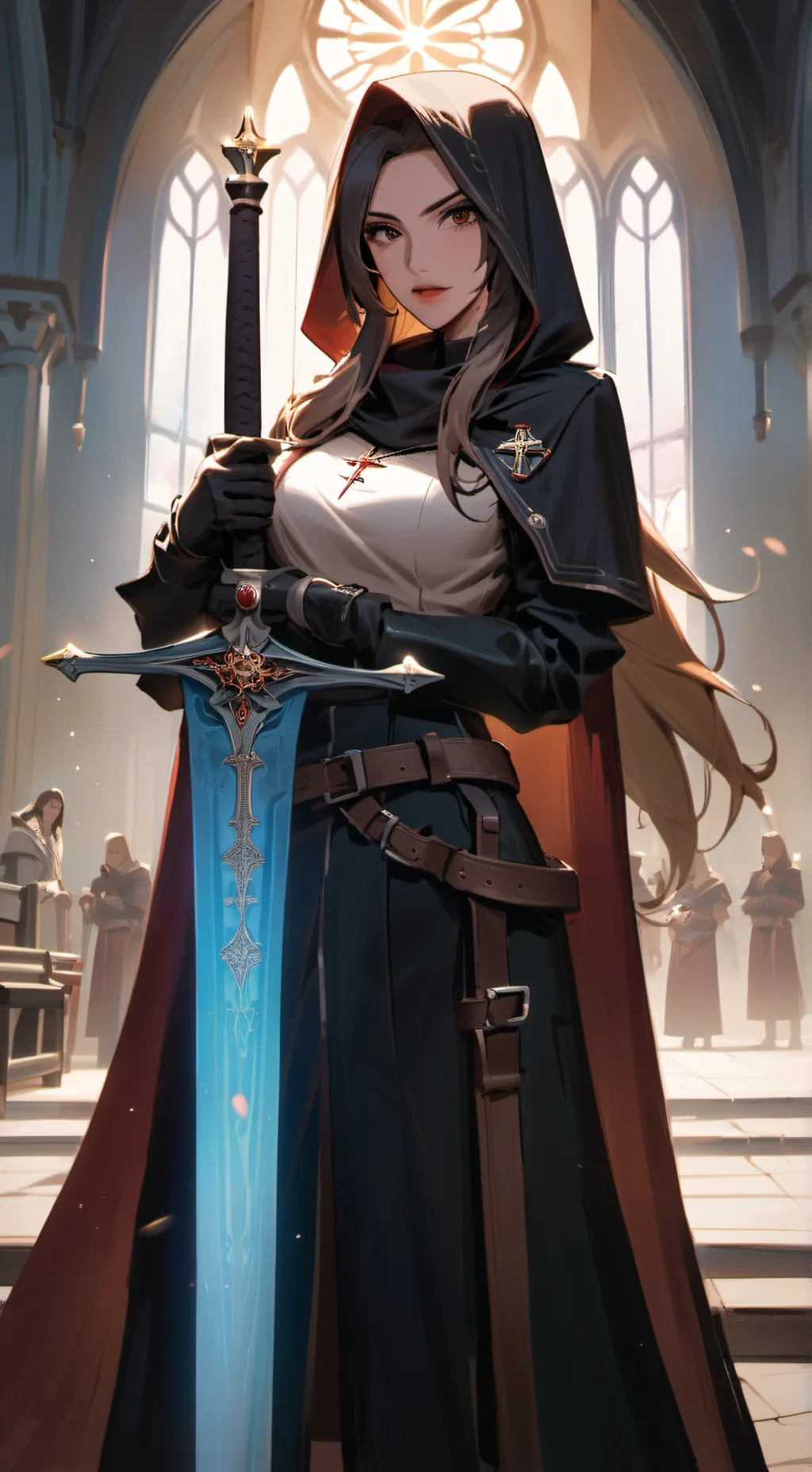 ai character: Sister Xenovia background