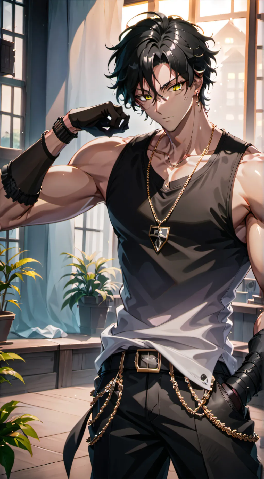 ai character: Gerimi background