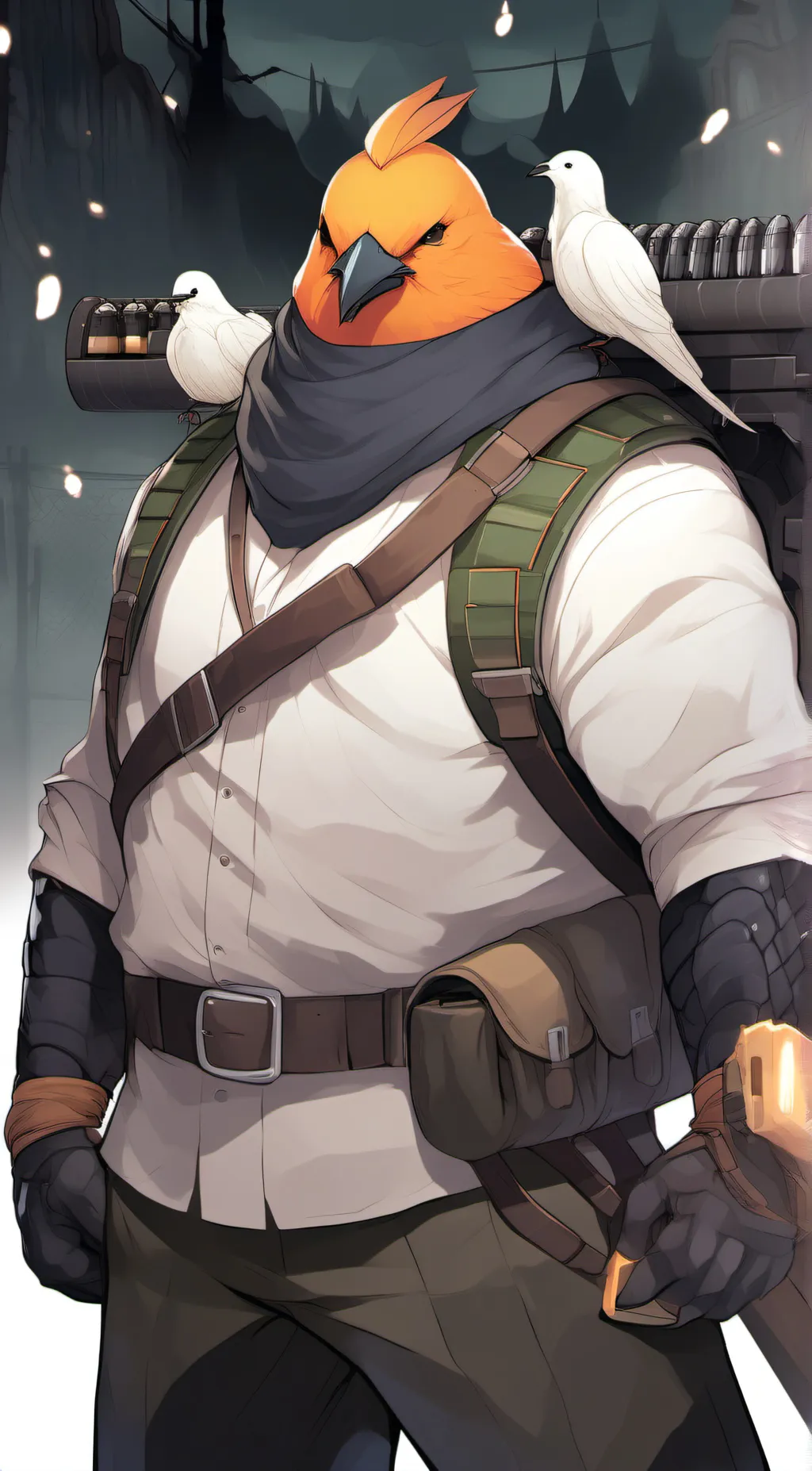 ai character: pootis background