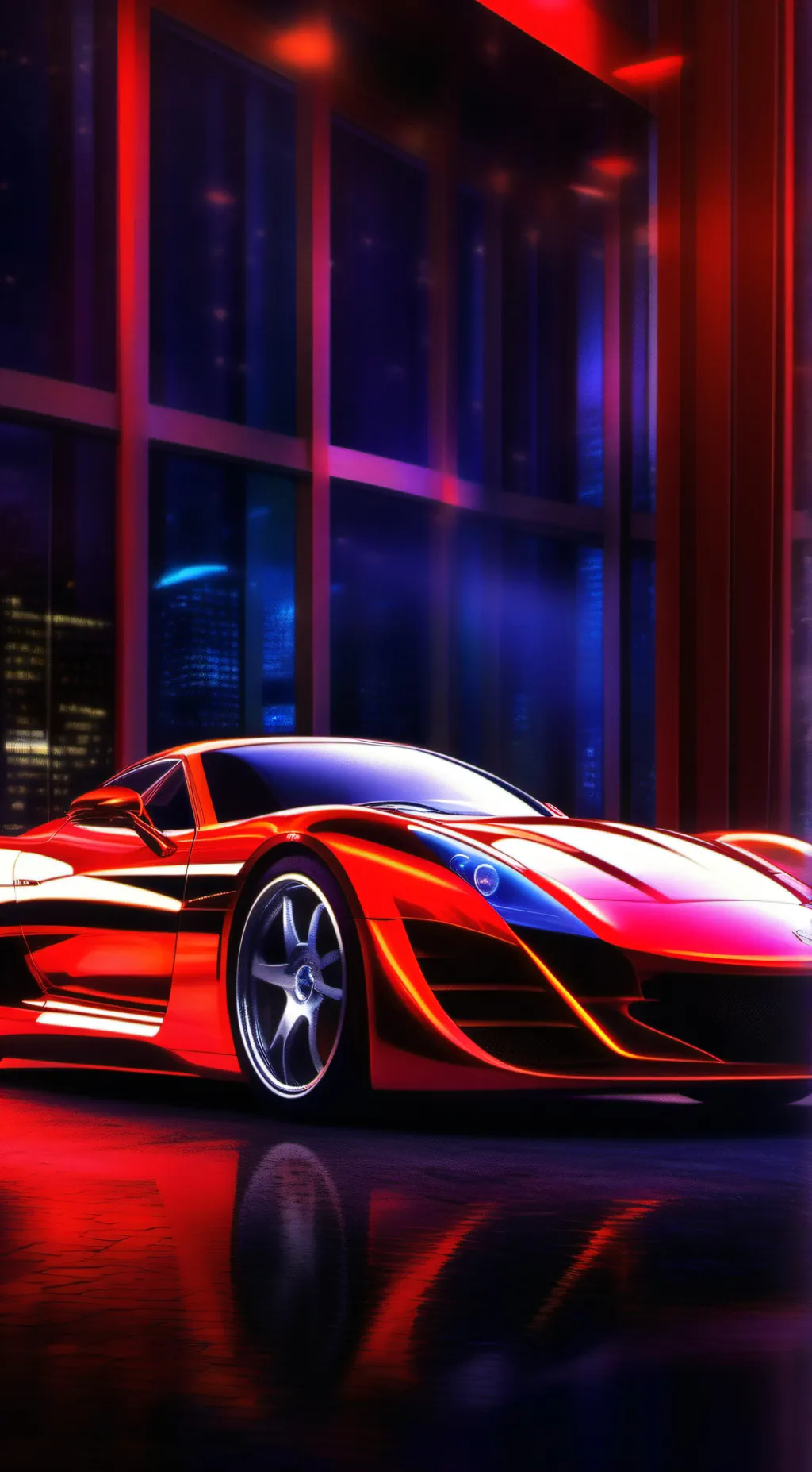 Talkie AI - Chat with Red Super Car-456