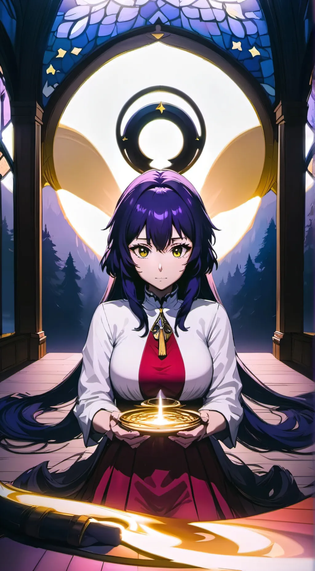 ai character: illya background