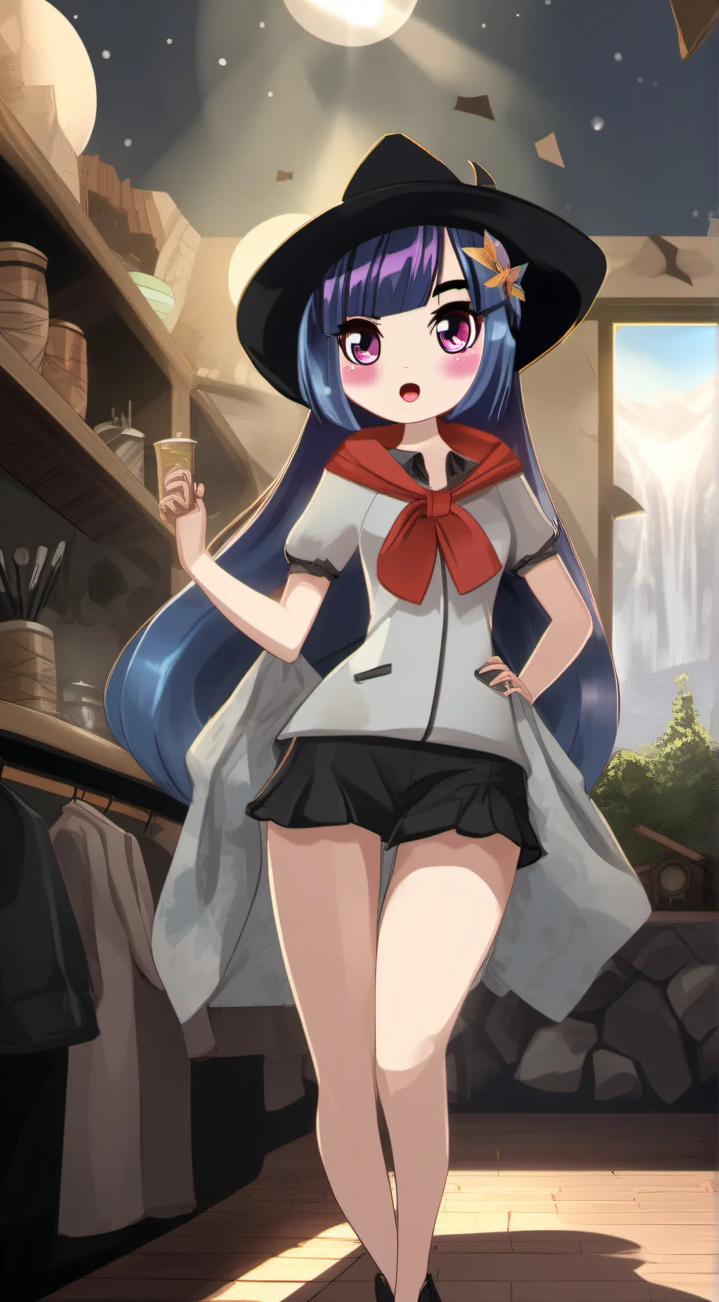 ai character: nova background