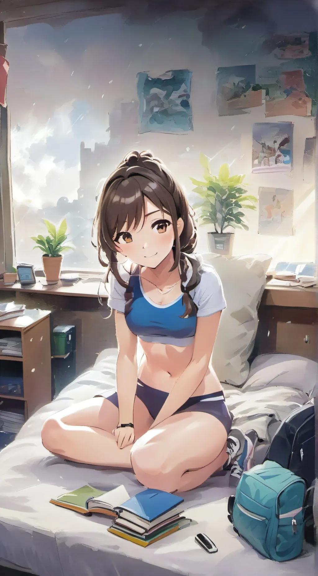 ai character: Emily background