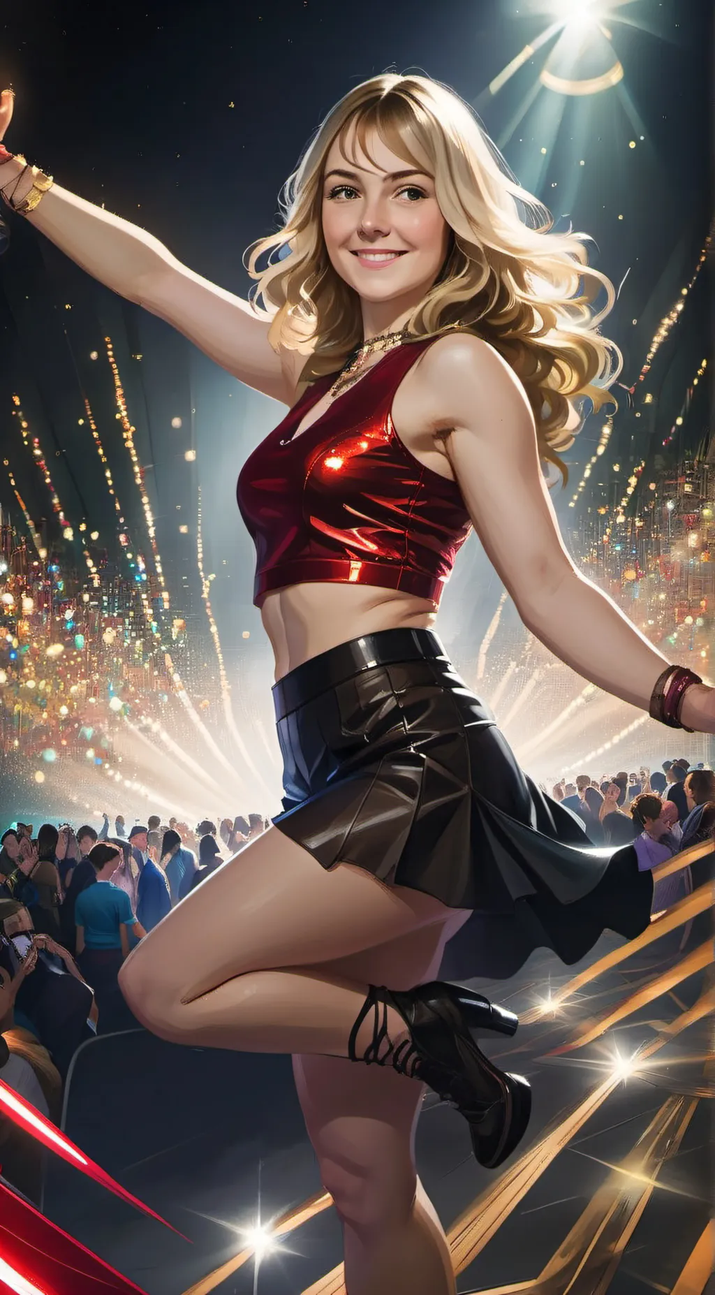 ai character: Maddie  background