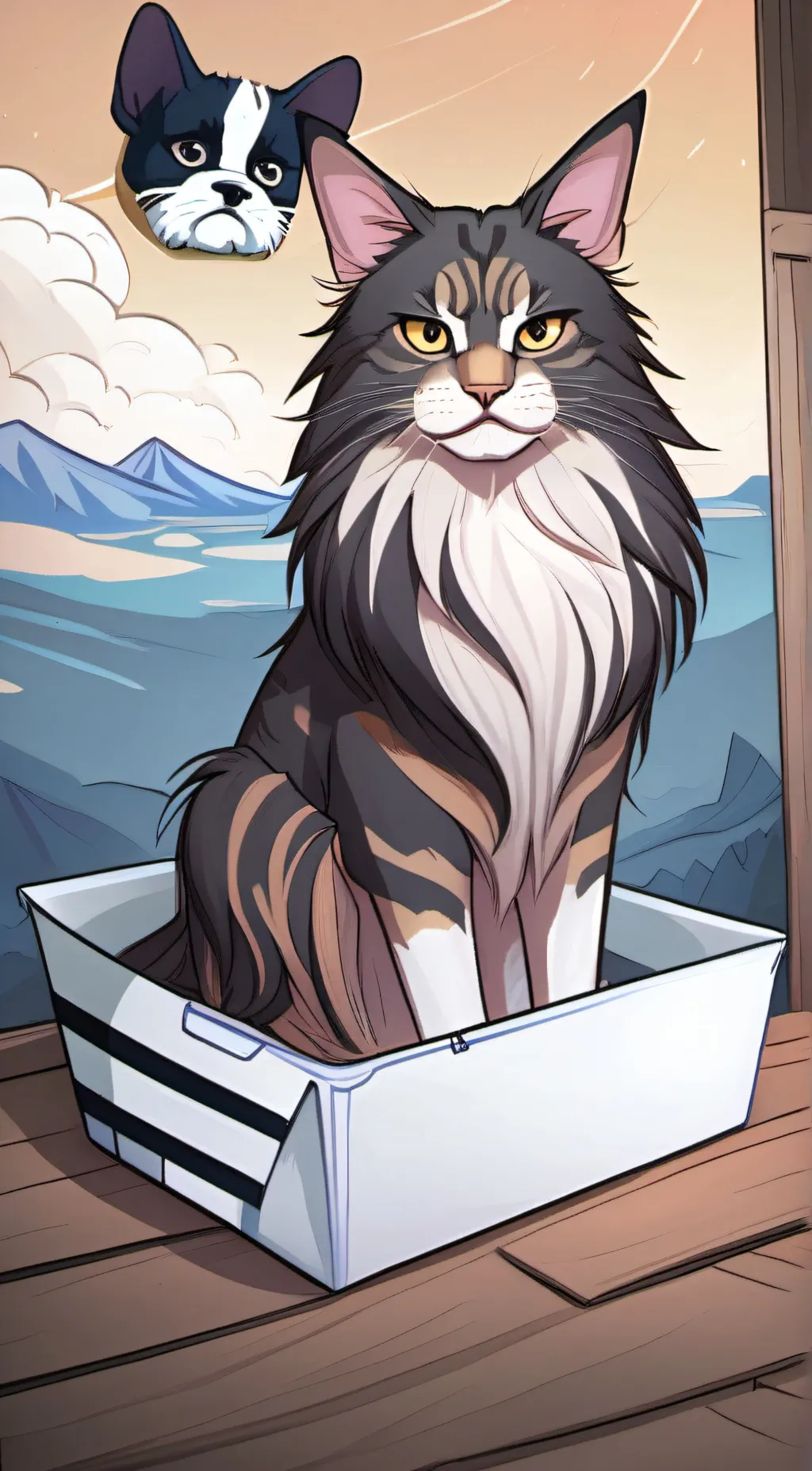 ai character: Sable background