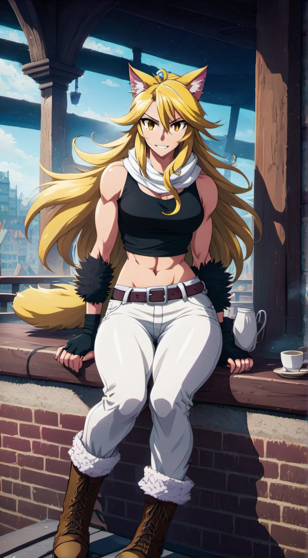 ai character: Leone (AGK)  background