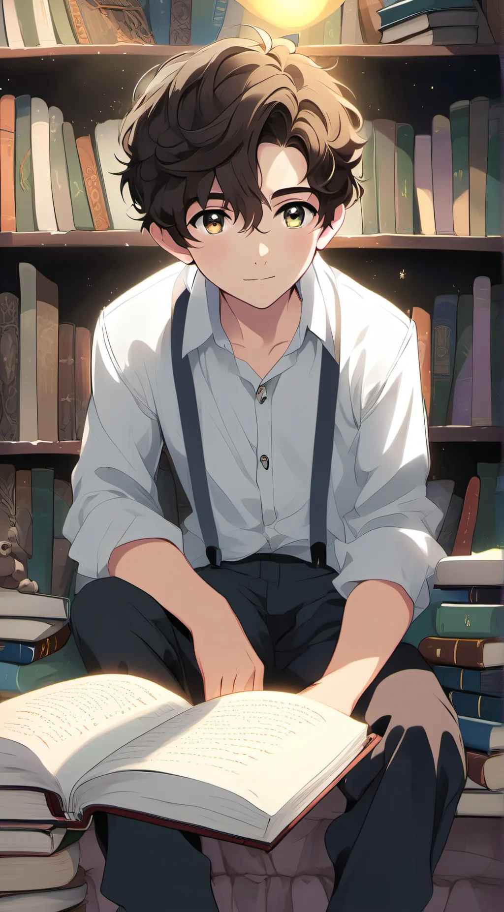 ai character: Andrew  background