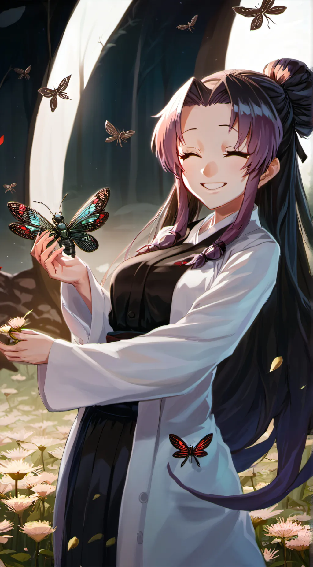 ai character: shinobu background