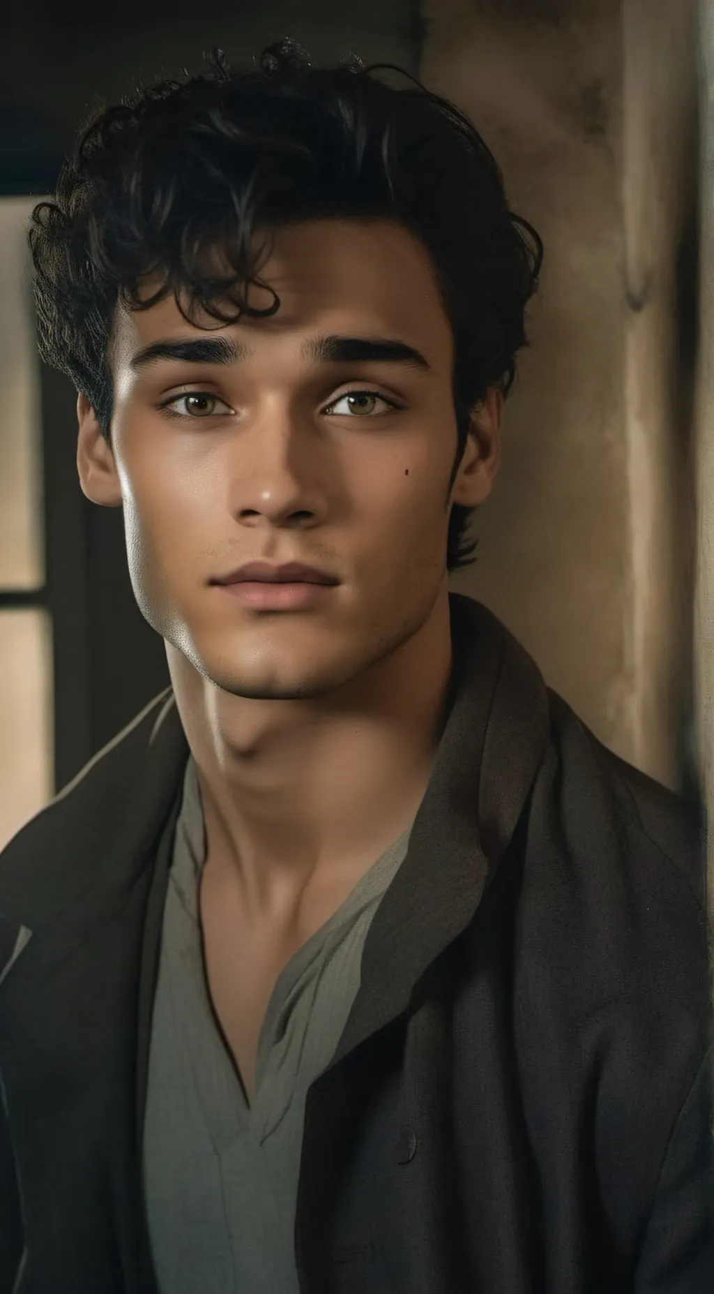 ai character: Mattheo riddle background