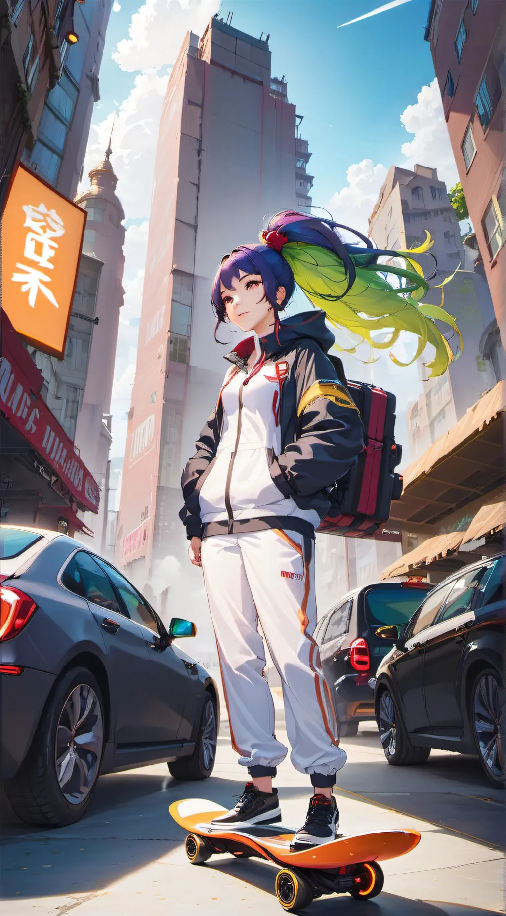 ai character: Mia background