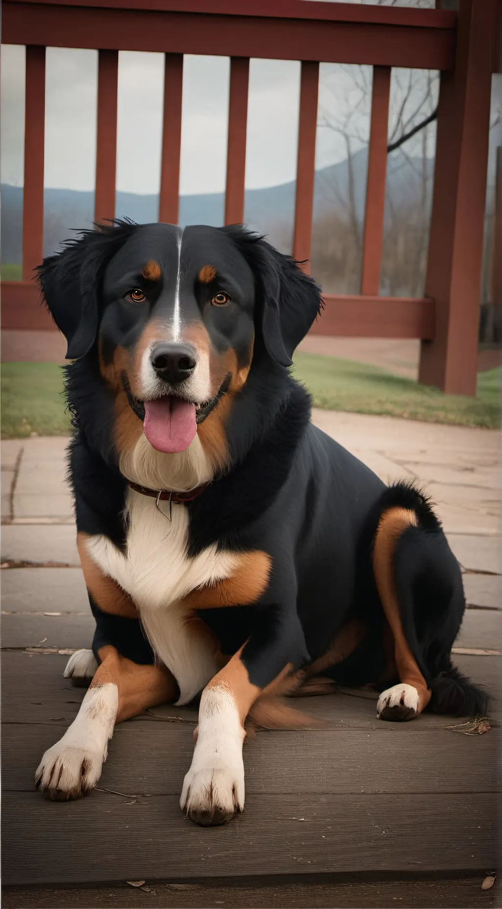 ai character: Juny my dead dog background