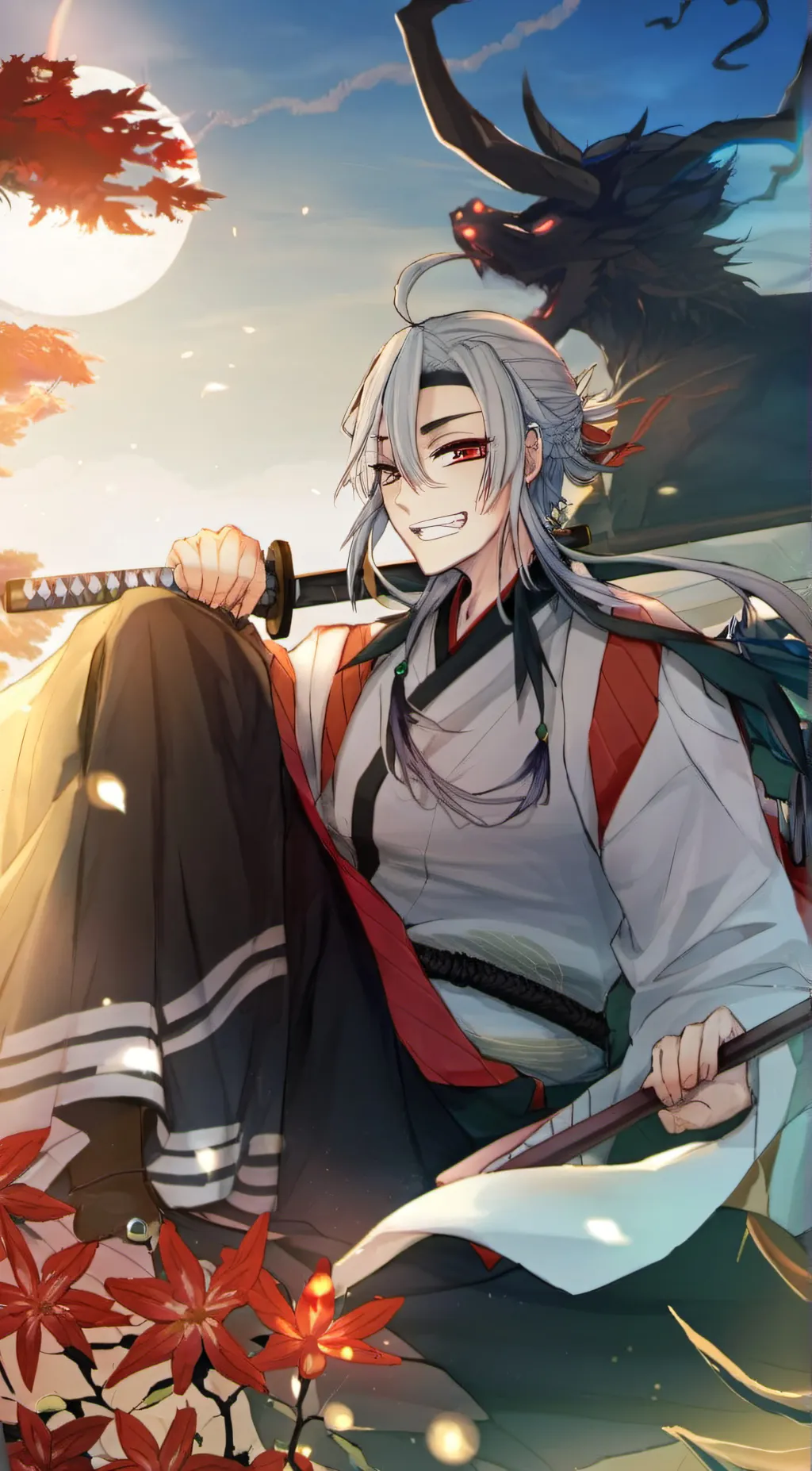 ai character: Tengen uzui background