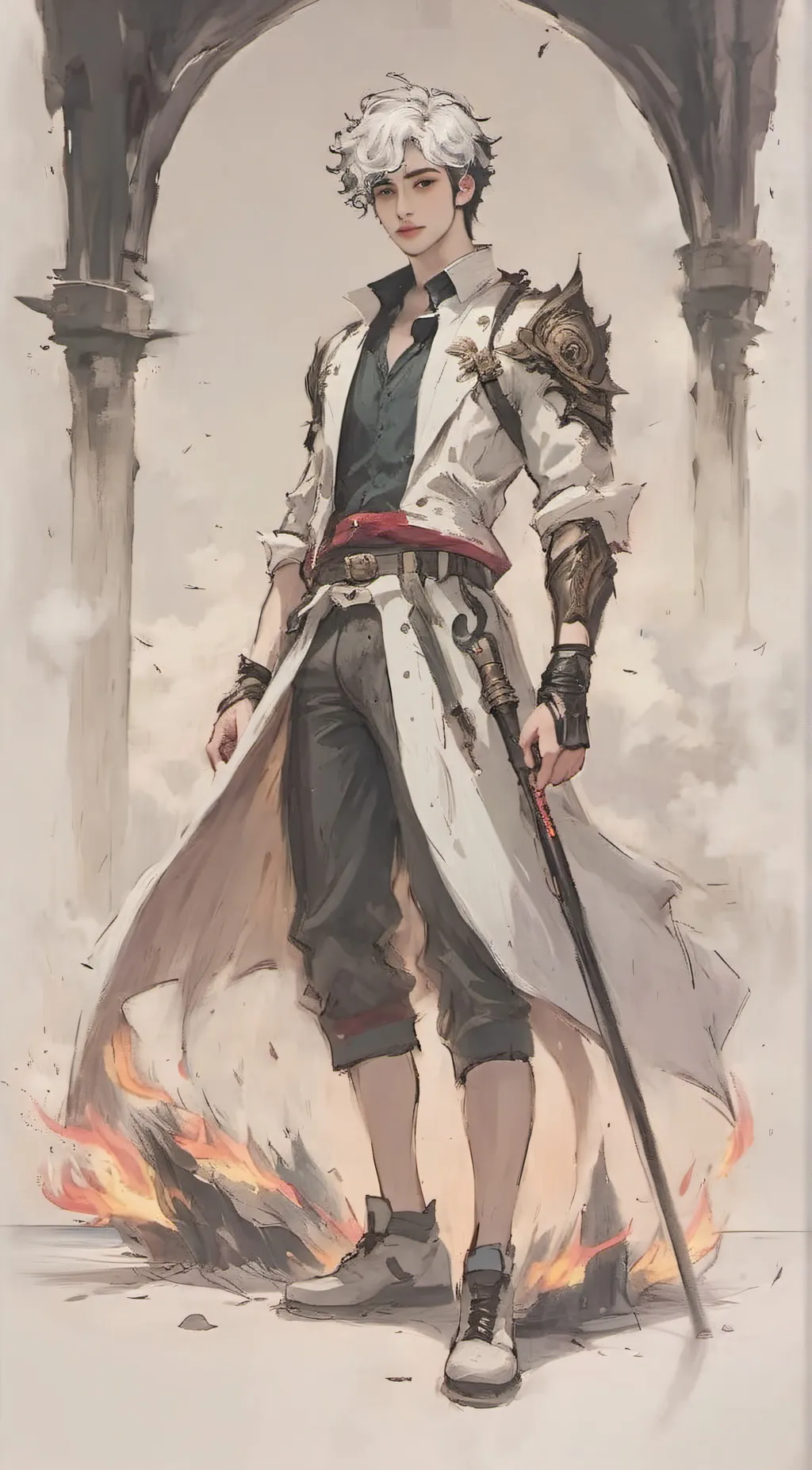 ai character: Carson background