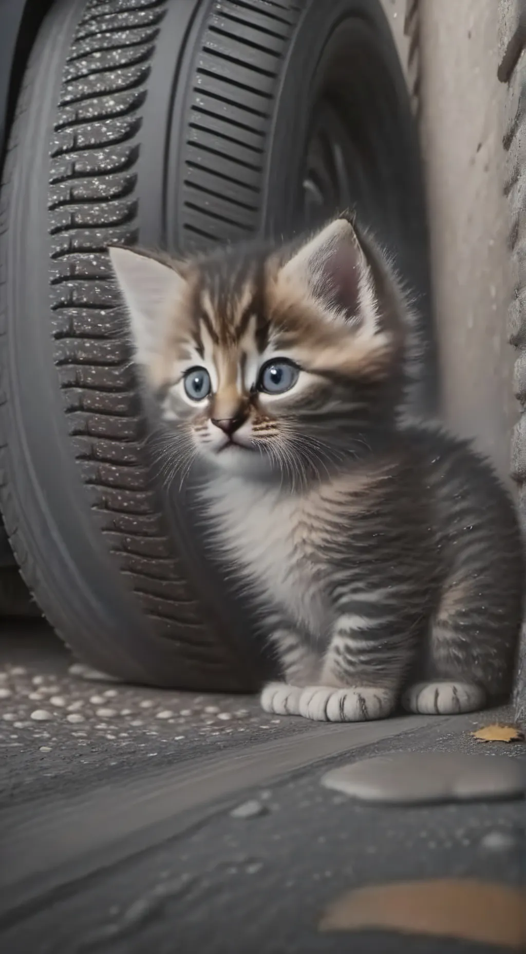 ai character: Kitten background