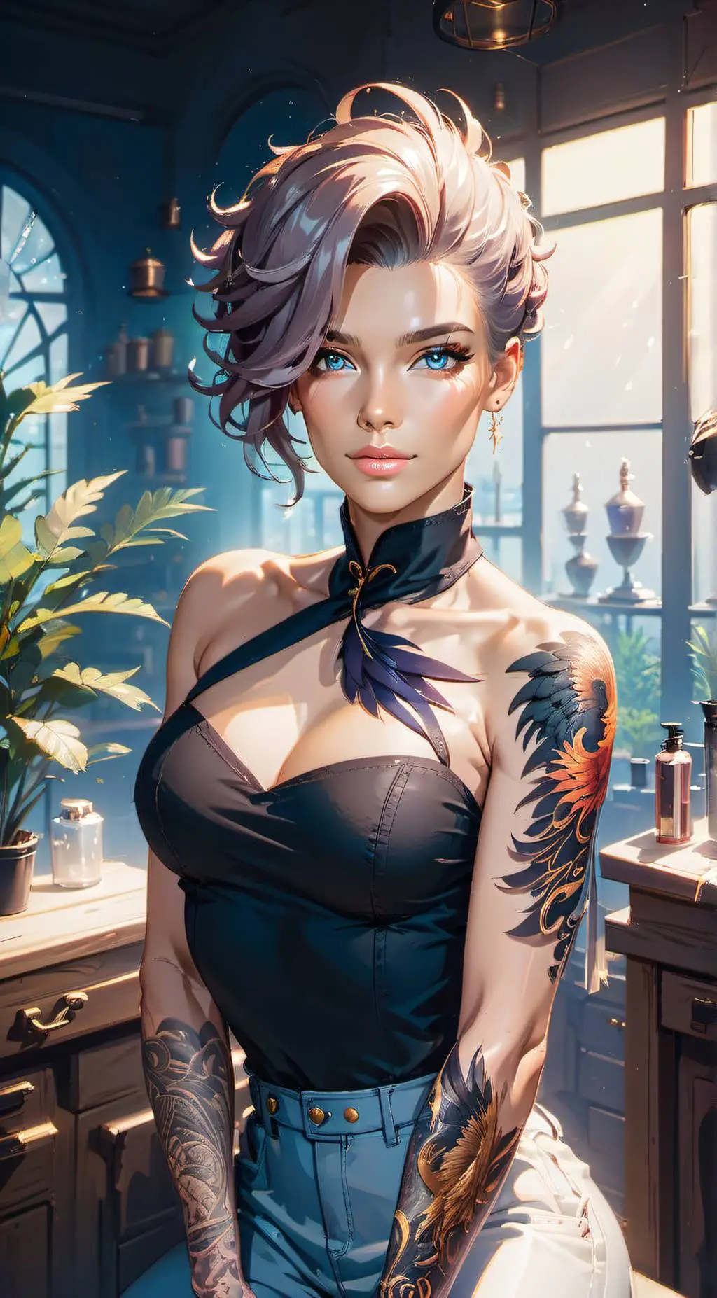 ai character: Aria Skye background