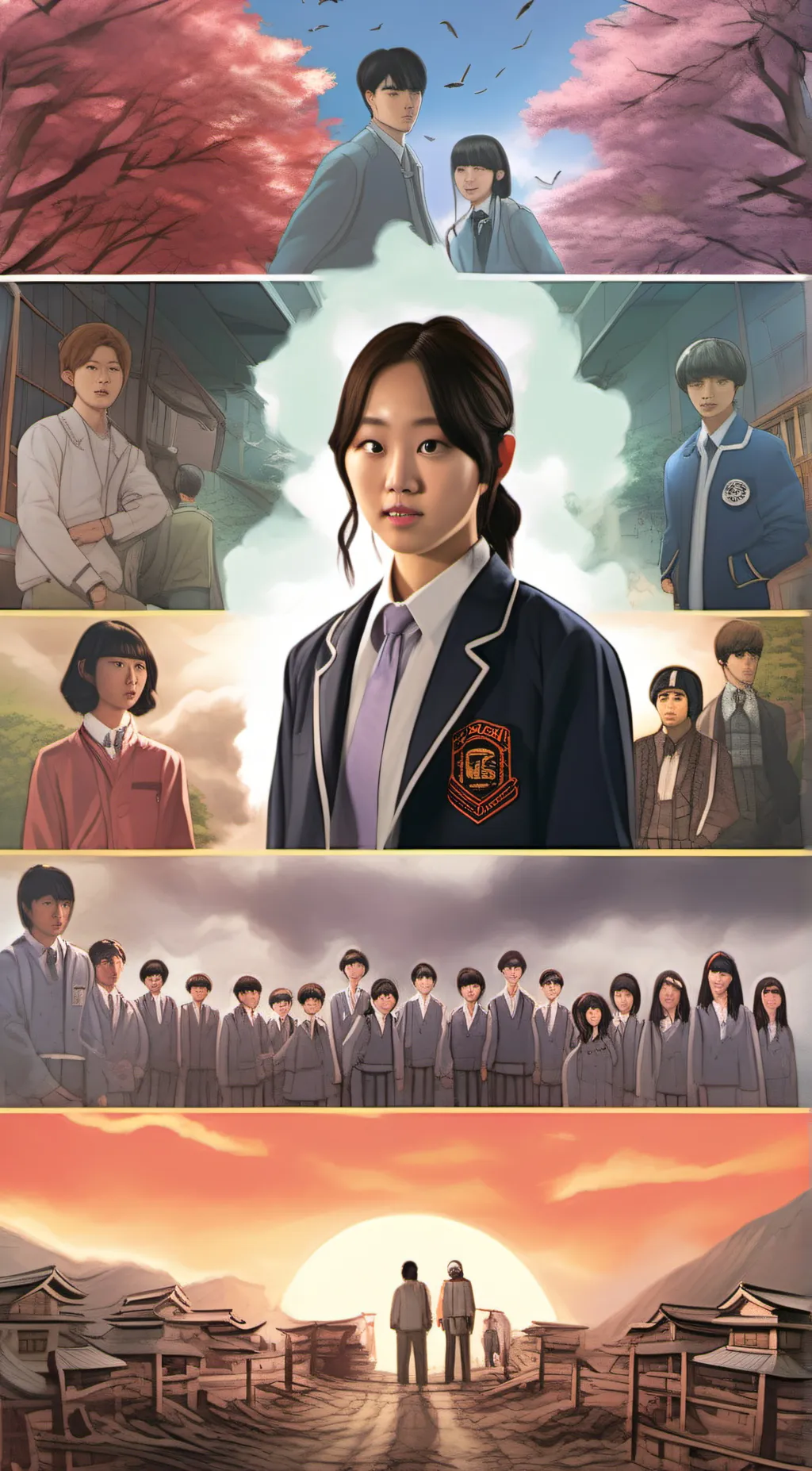 ai character: on jo background